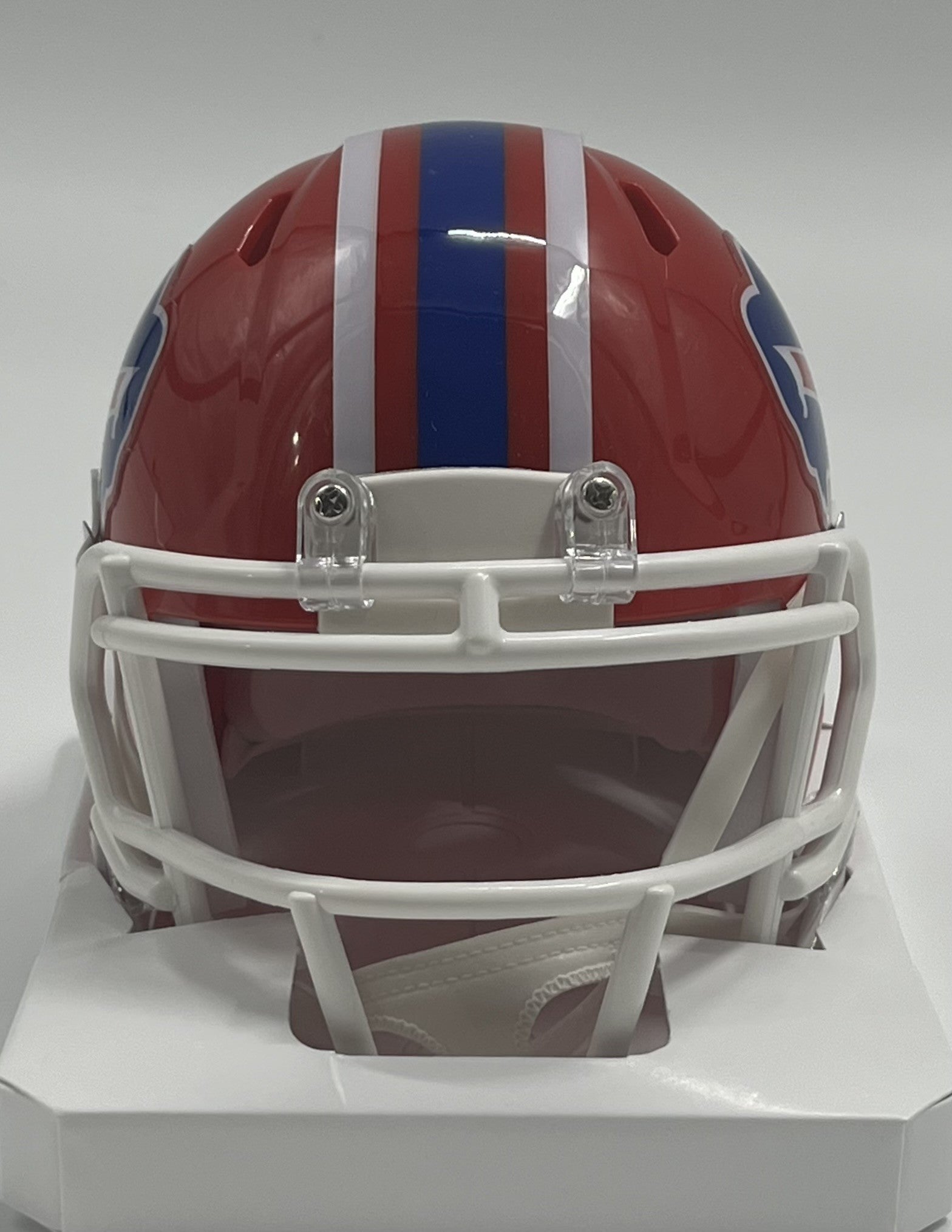 Andre Reed Signed Bills Speed Mini Helmet (Beckett)
