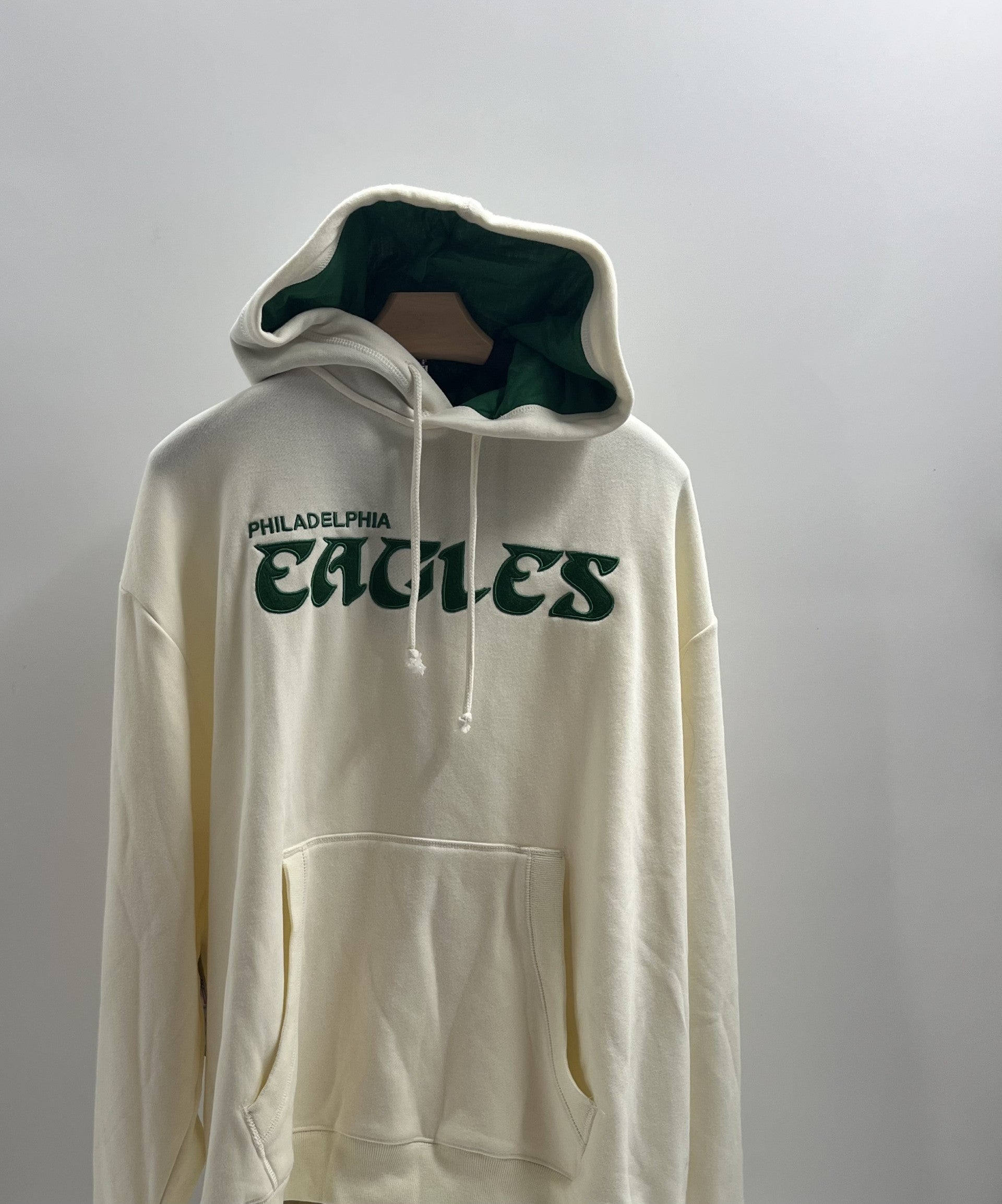 Mitchell & Ness Heritage Fleece Philadelphia Eagles Hoodie Vintage Logo