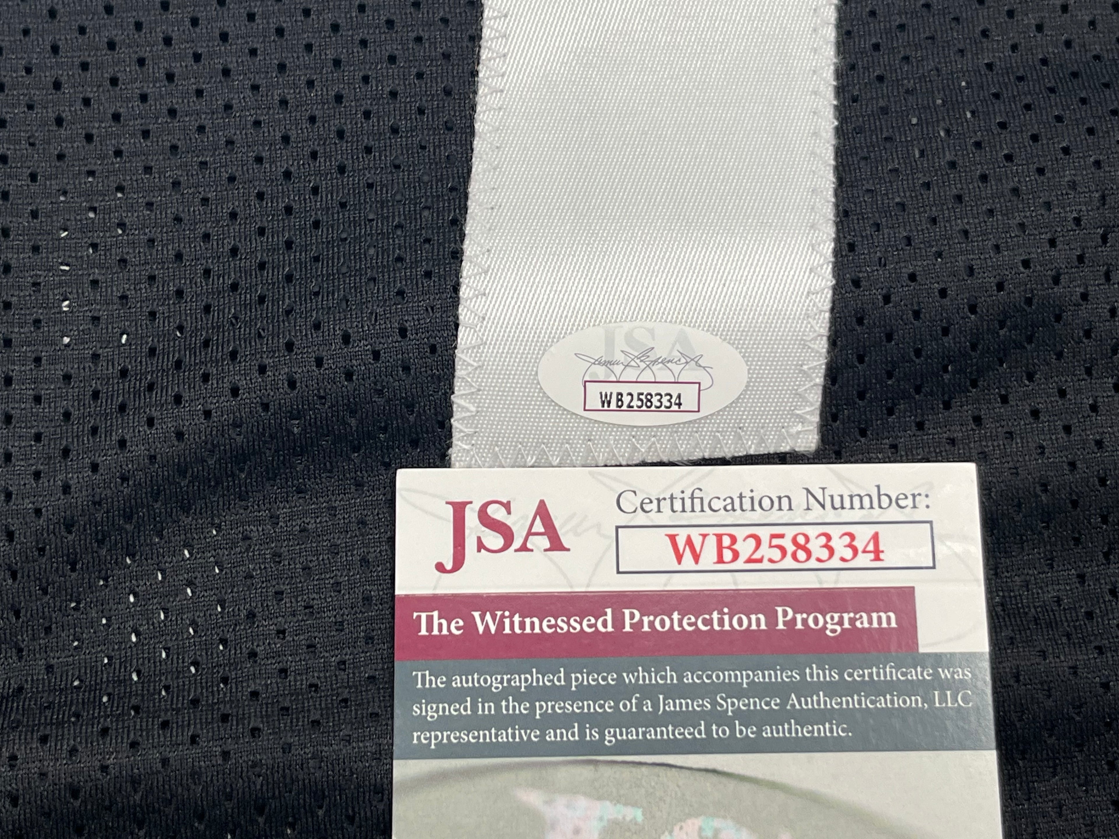 Joey Porter Jr. Signed Custom Jersey (JSA)