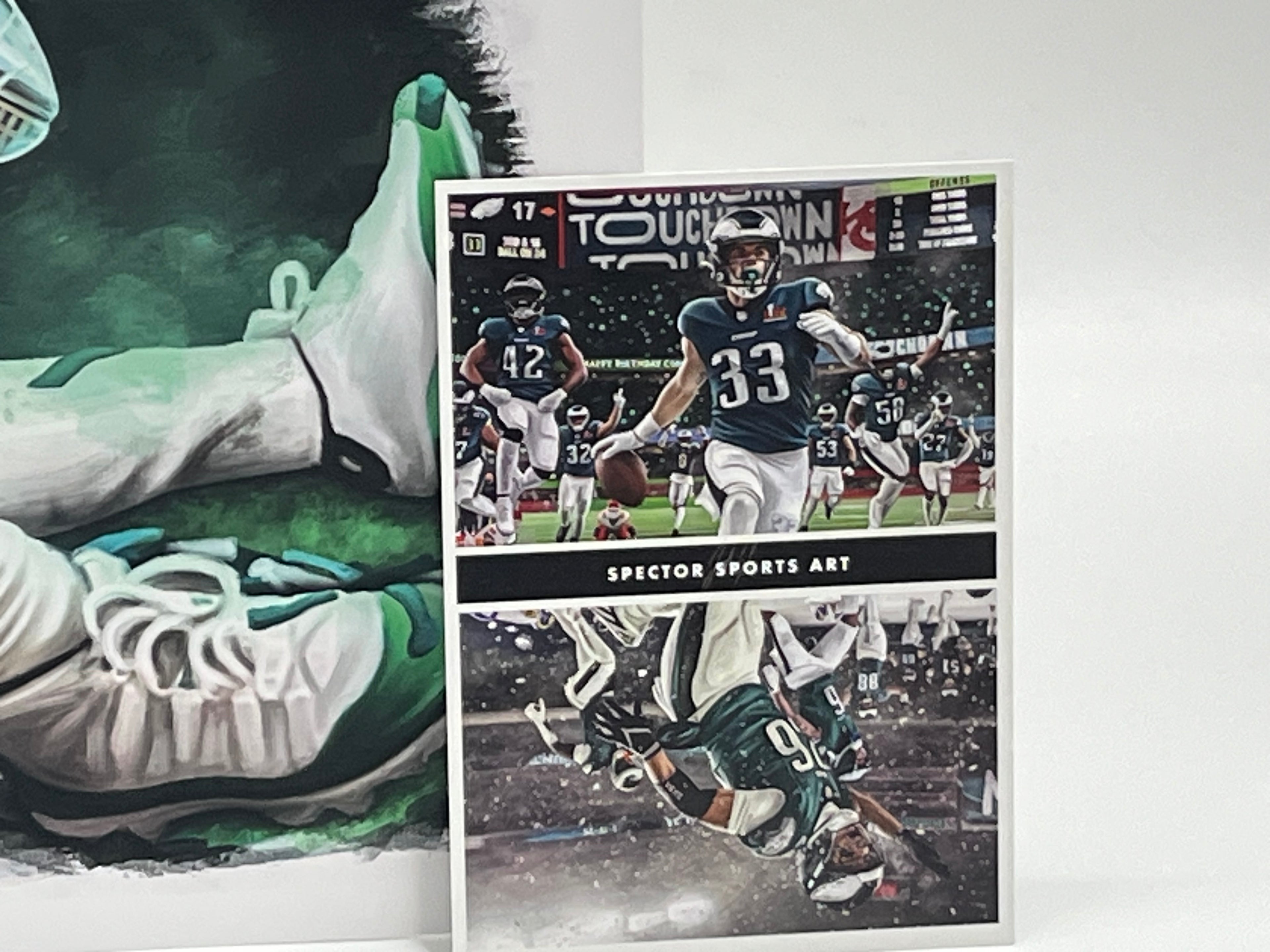 Spector Sports Art - Jalen Hurts - "Main Thing"