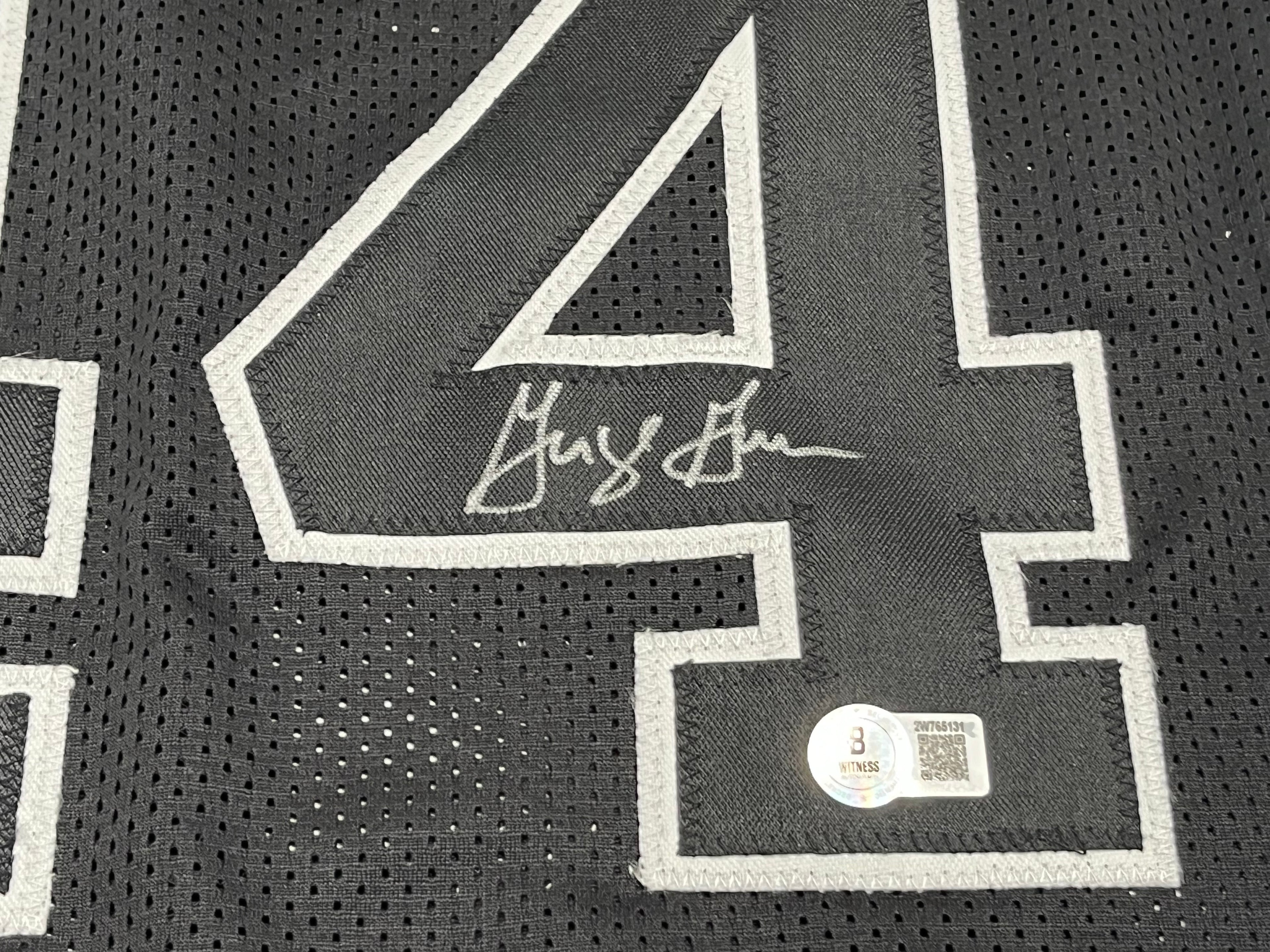 George Gervin Signed Custom Jersey (Beckett)