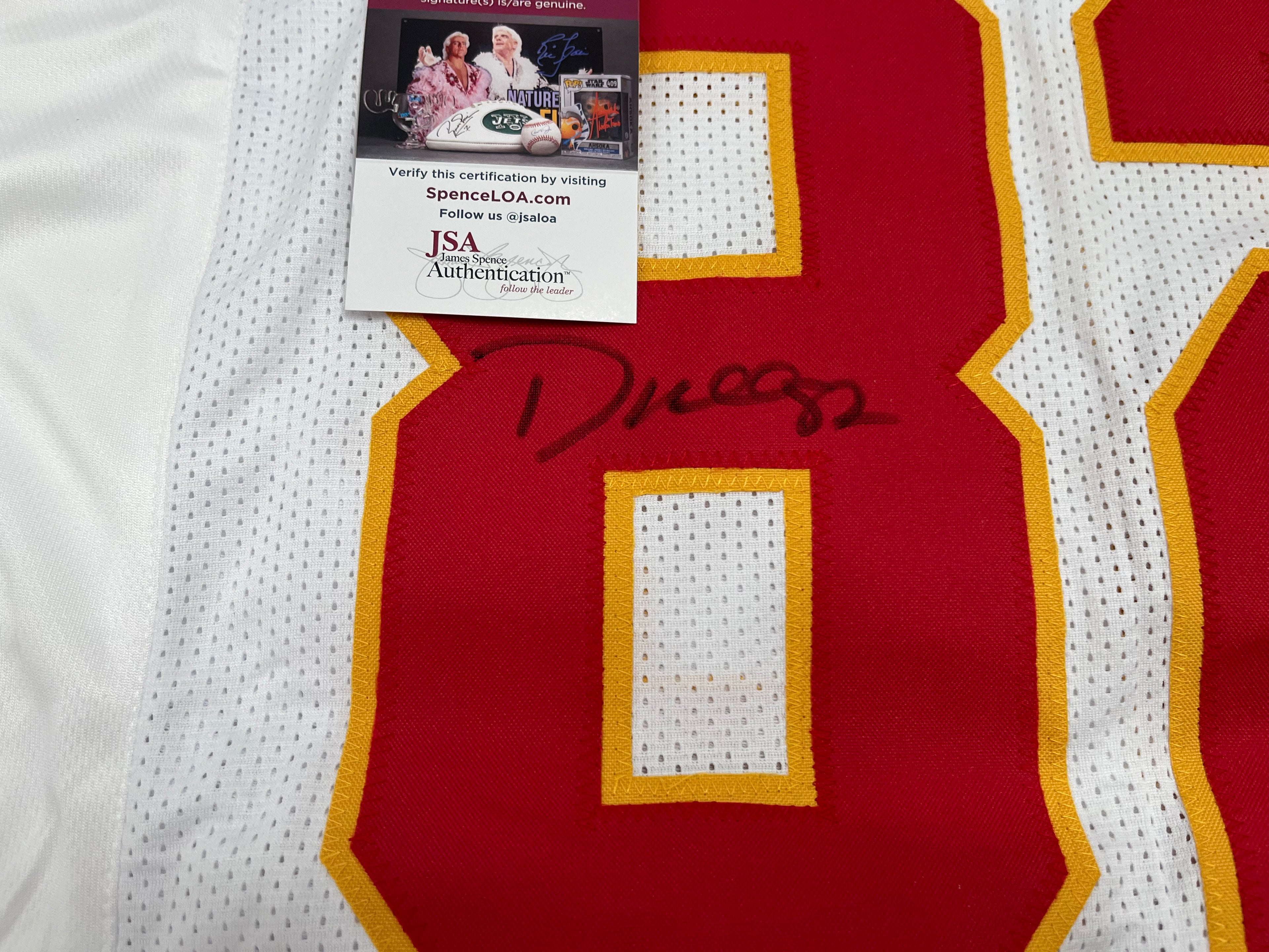 Dante Hall Signed Custom Jersey (JSA)