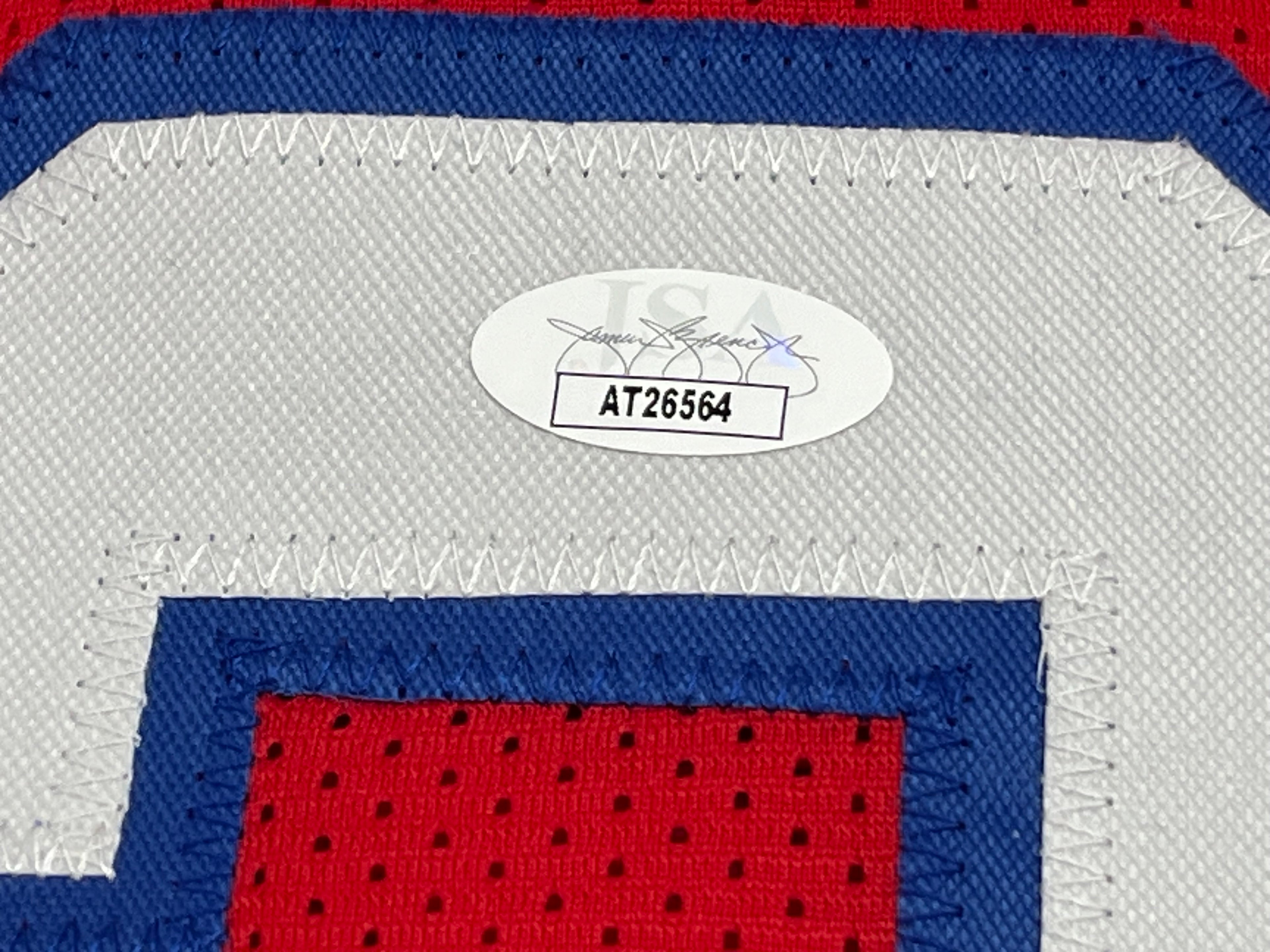 Danny Manning Signed Custom Jersey Inscribed "1988