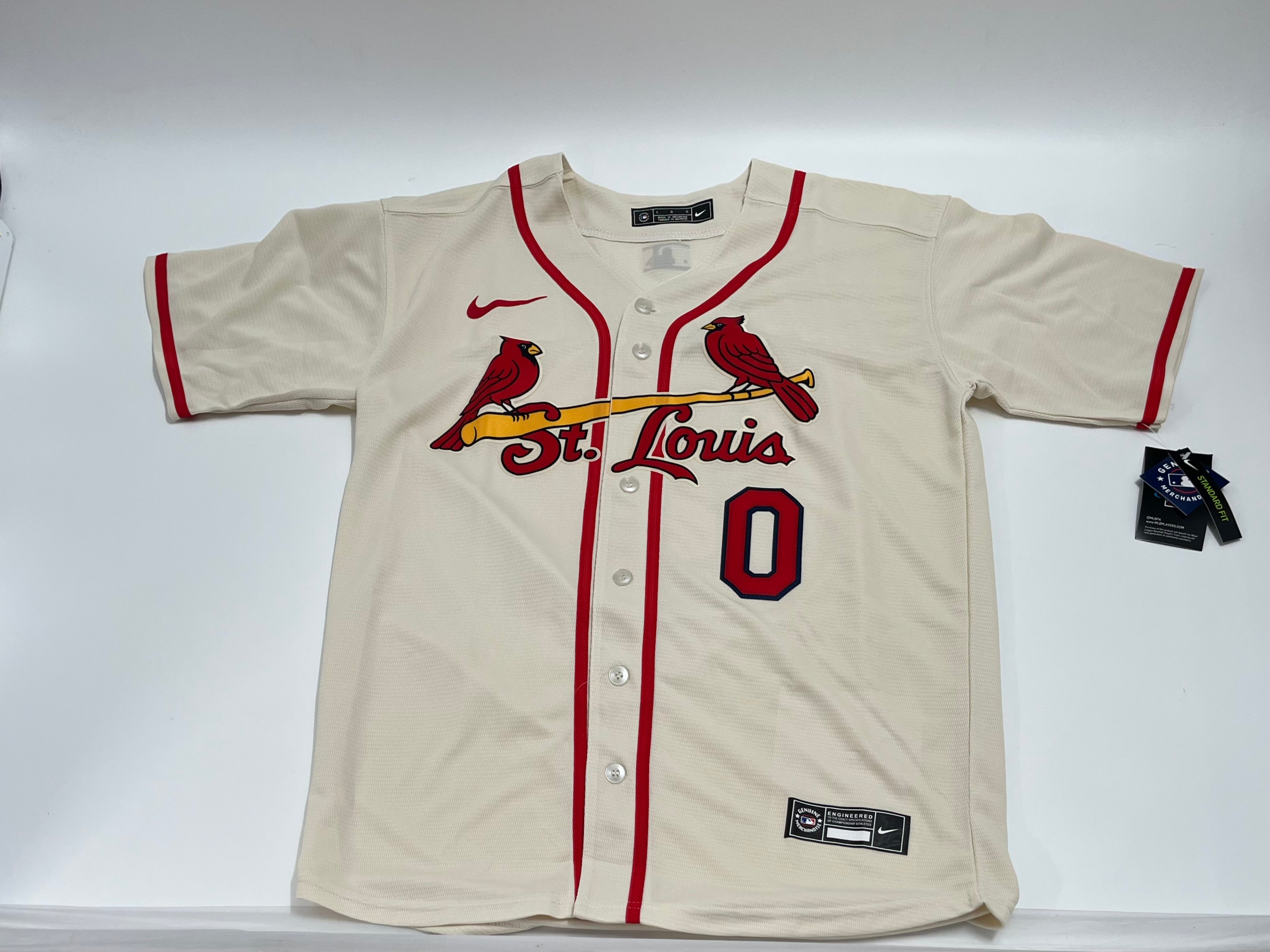 Masyn Winn Signed Cardinals Nike Authentic Jersey (JSA)