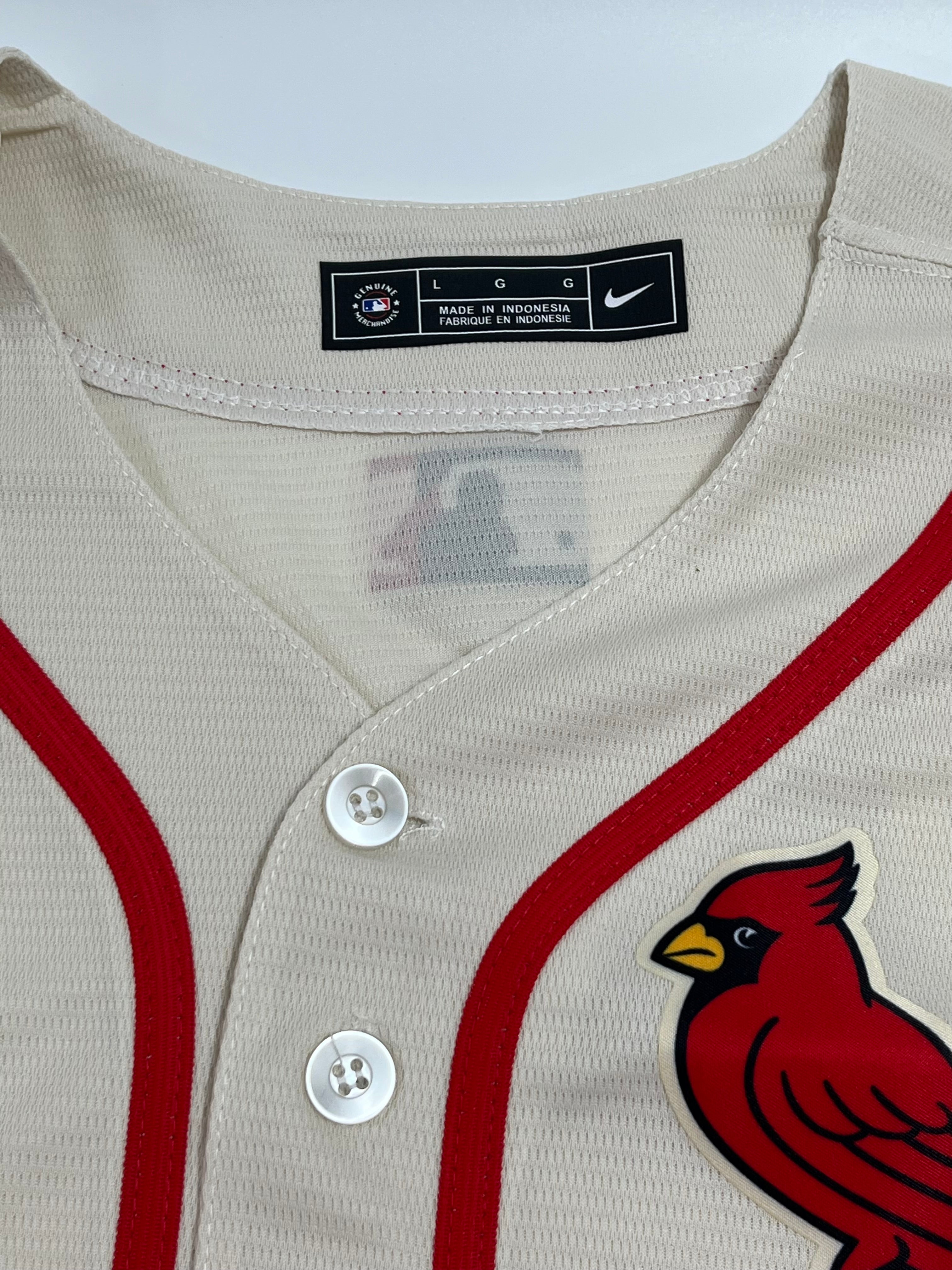 Masyn Winn Signed Cardinals Nike Authentic Jersey (JSA)