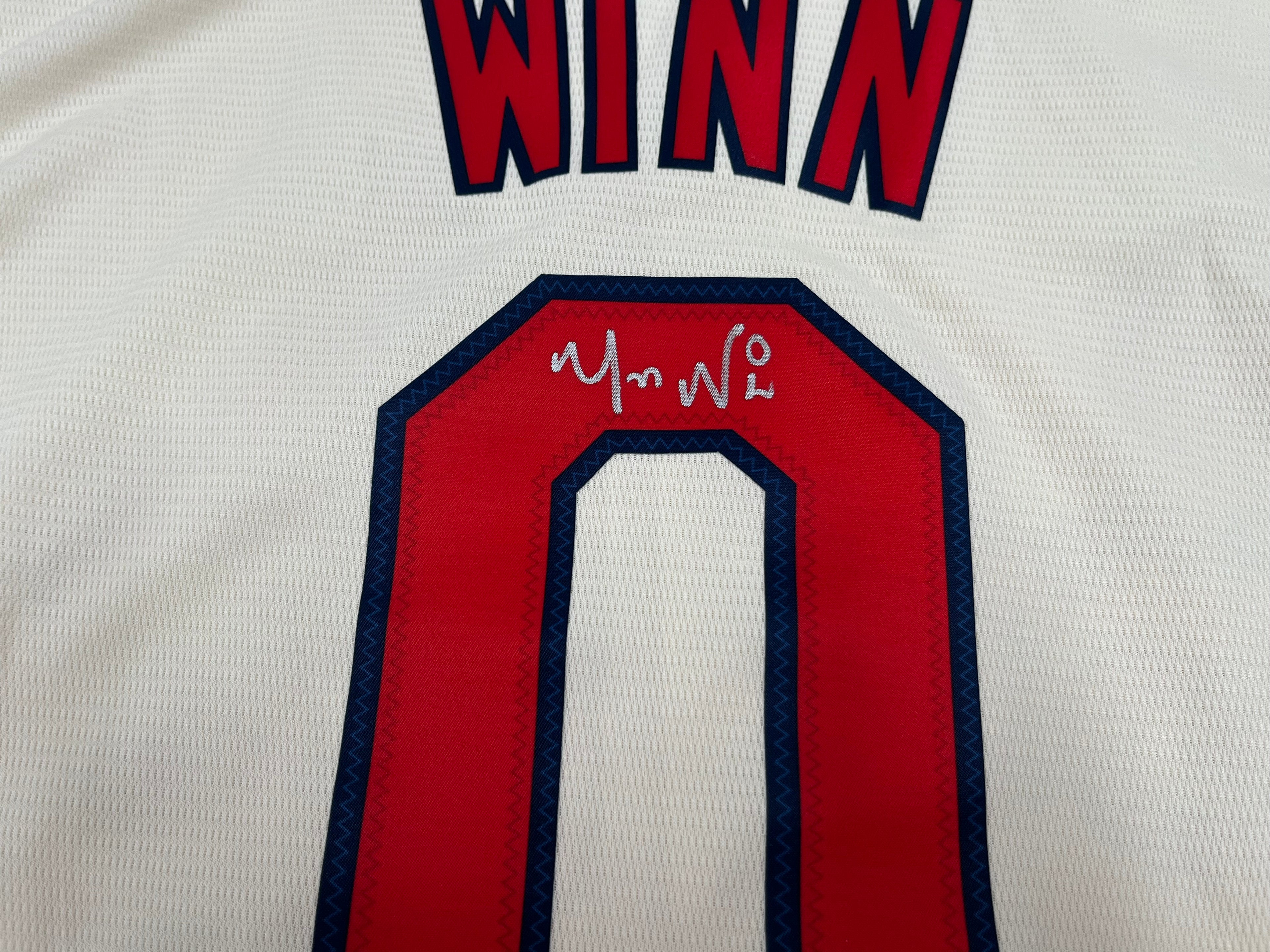 Masyn Winn Signed Cardinals Nike Authentic Jersey (JSA)