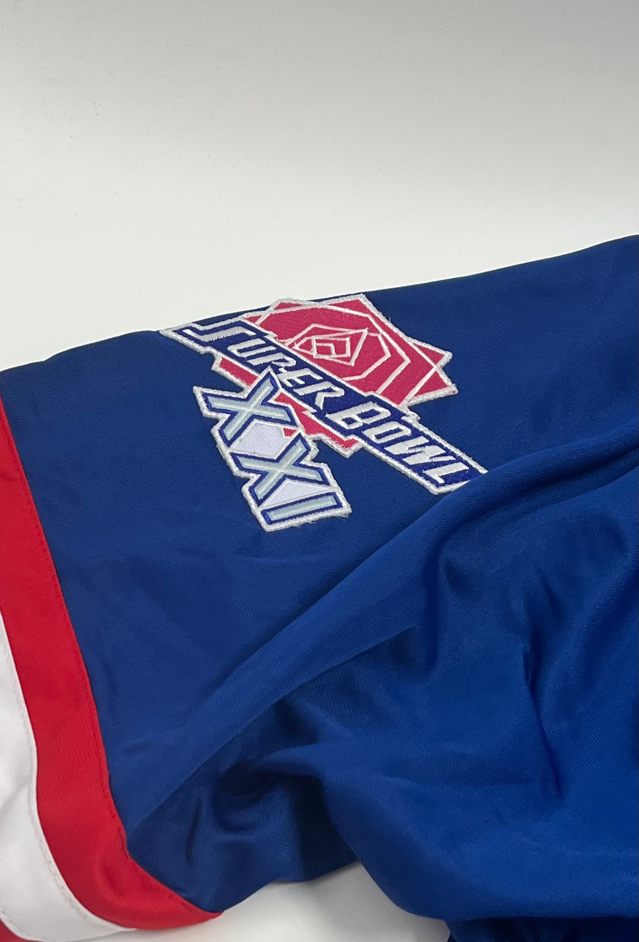 Phil Simms Signed Custom Jersey Inscribed "S.B. XXI M.V.P." (Beckett)