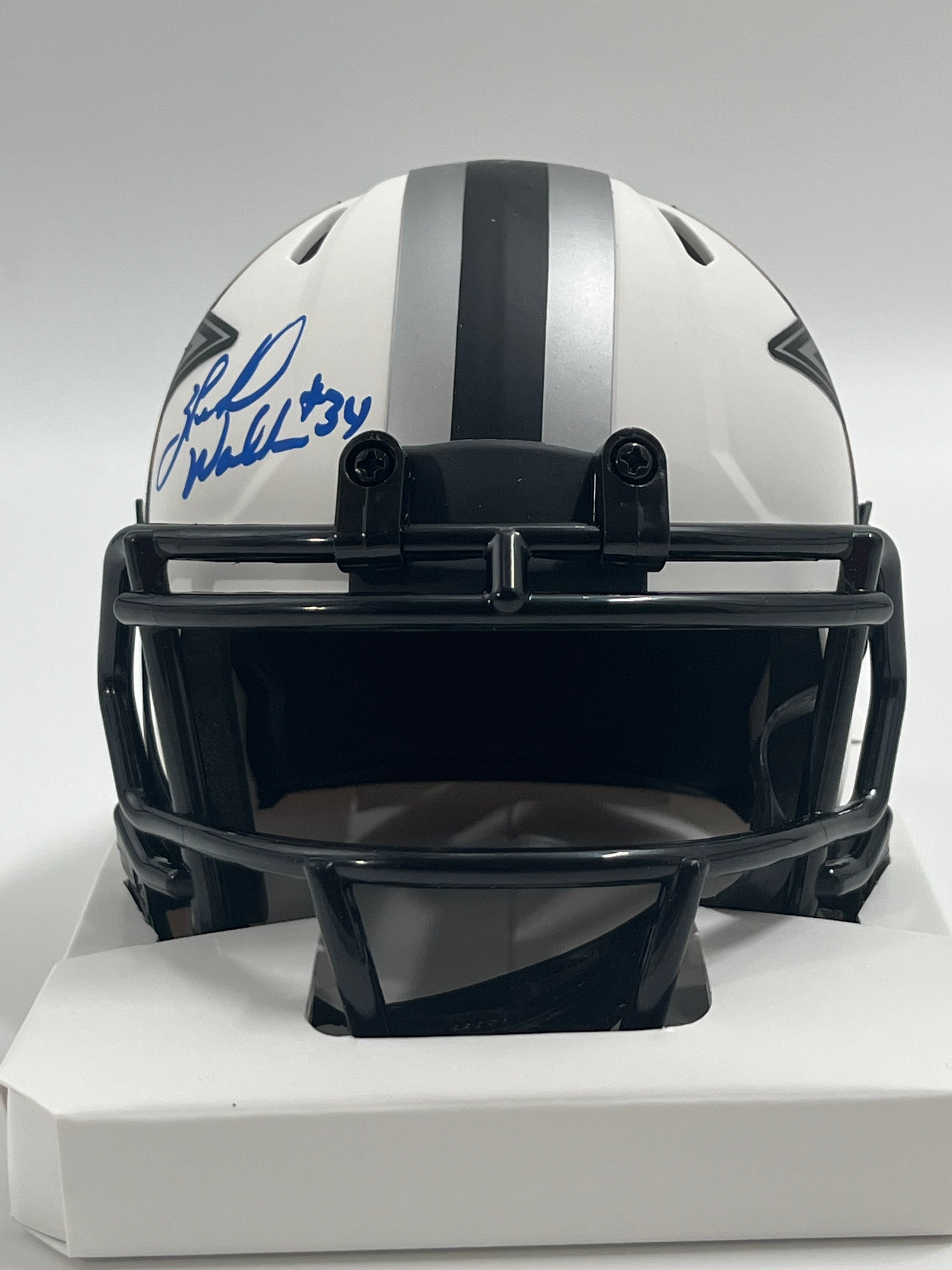 Herschel Walker Signed Cowboys Lunar Eclipse Alt Spd MH (Beckett)