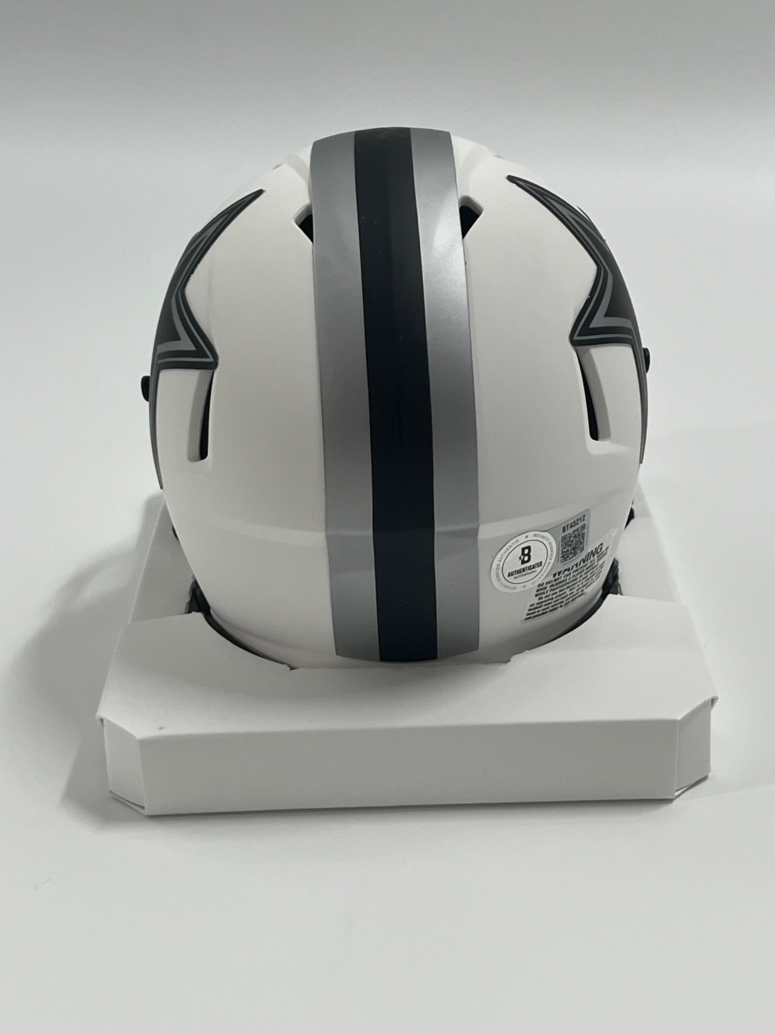 Herschel Walker Signed Cowboys Lunar Eclipse Alt Spd MH (Beckett)