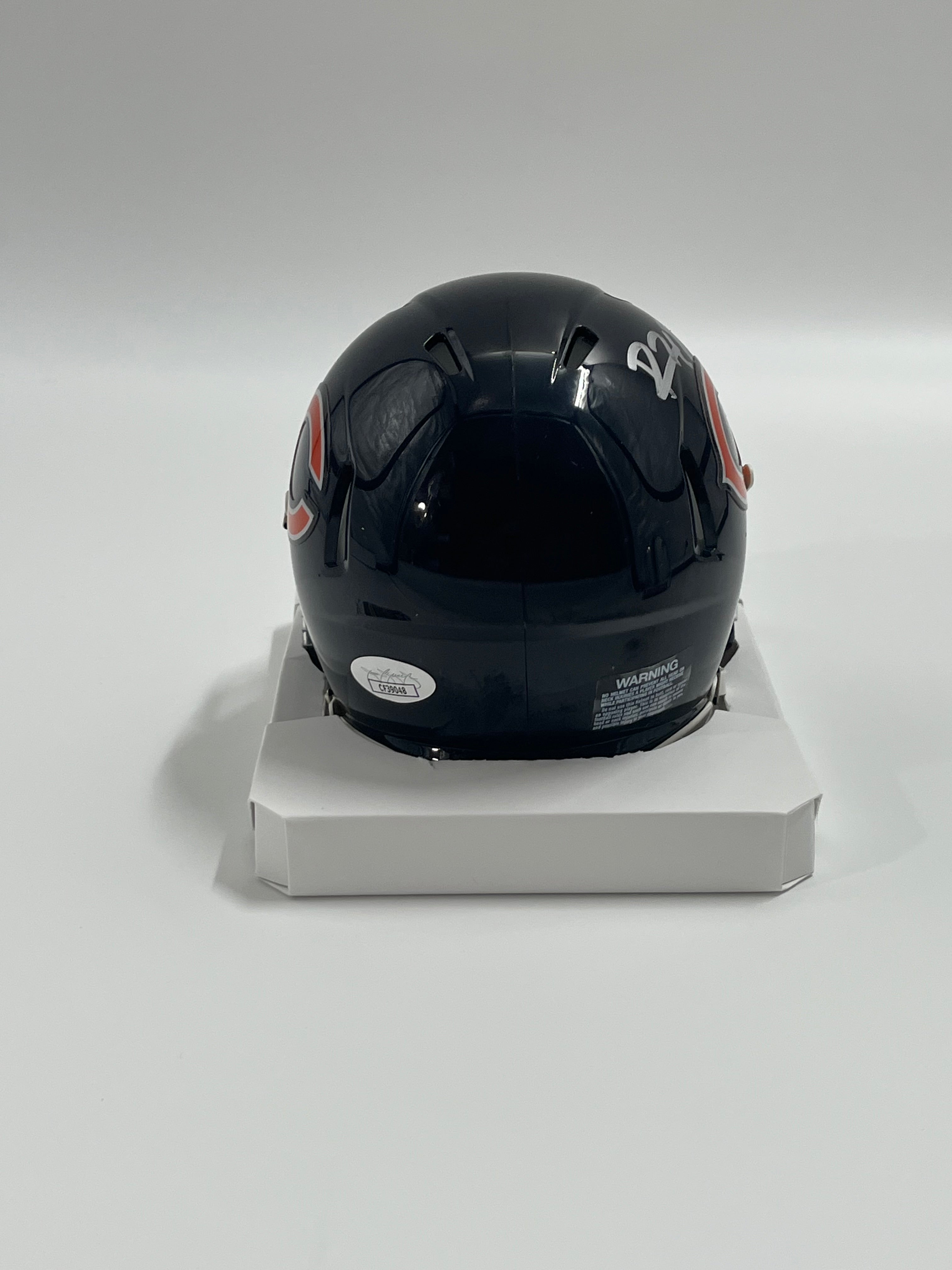 Devin Hester Signed Bears Speed Mini Helmet (JSA)