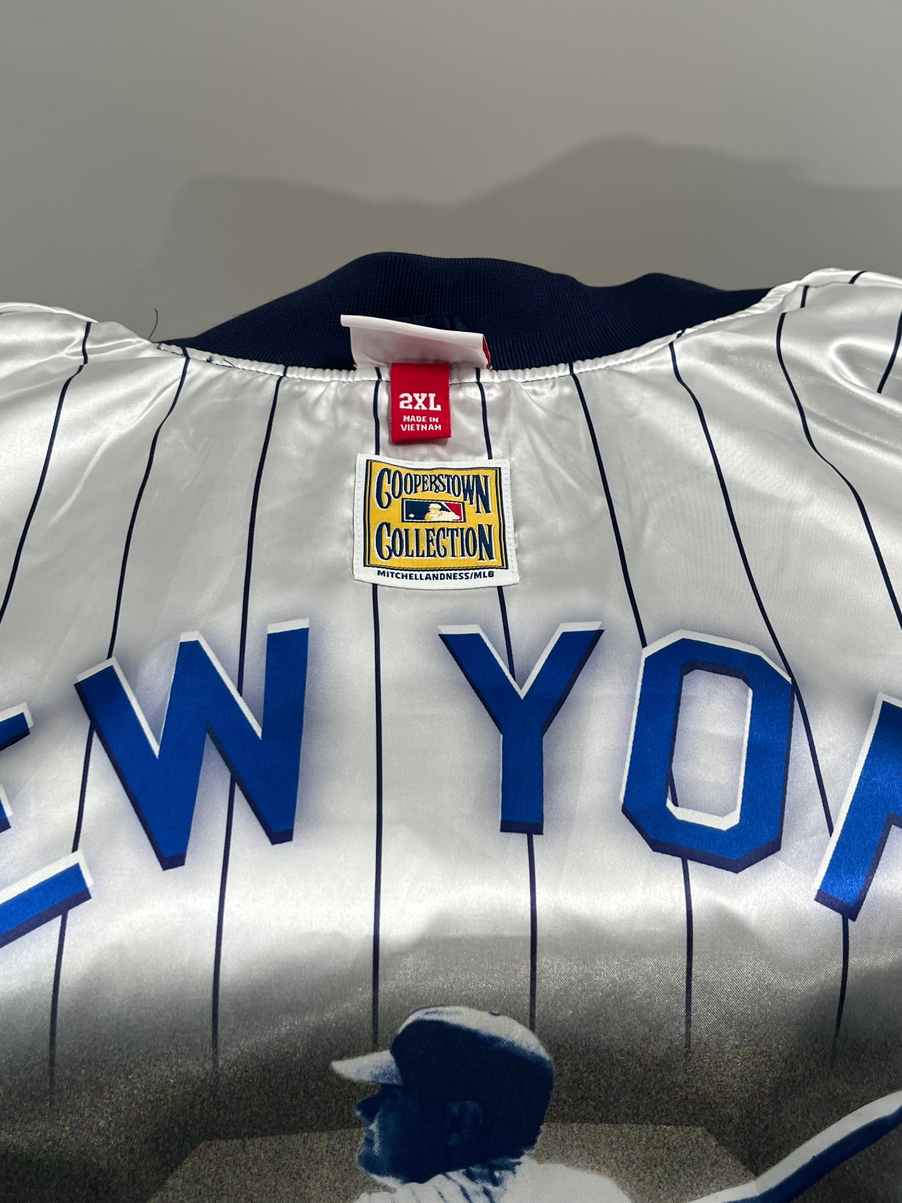 Babe Ruth, MLB Legends Collection Satin Jacket - New York Yankees