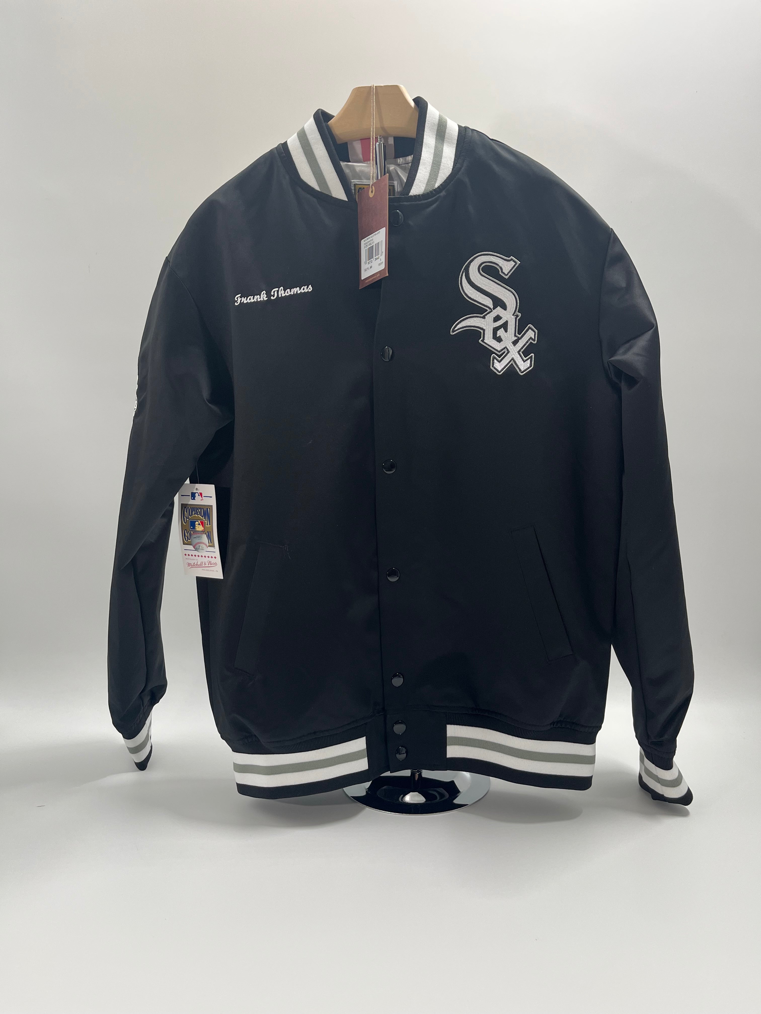 Frank Thomas, MLB Legends Collection Satin Jacket - Chicago White sox