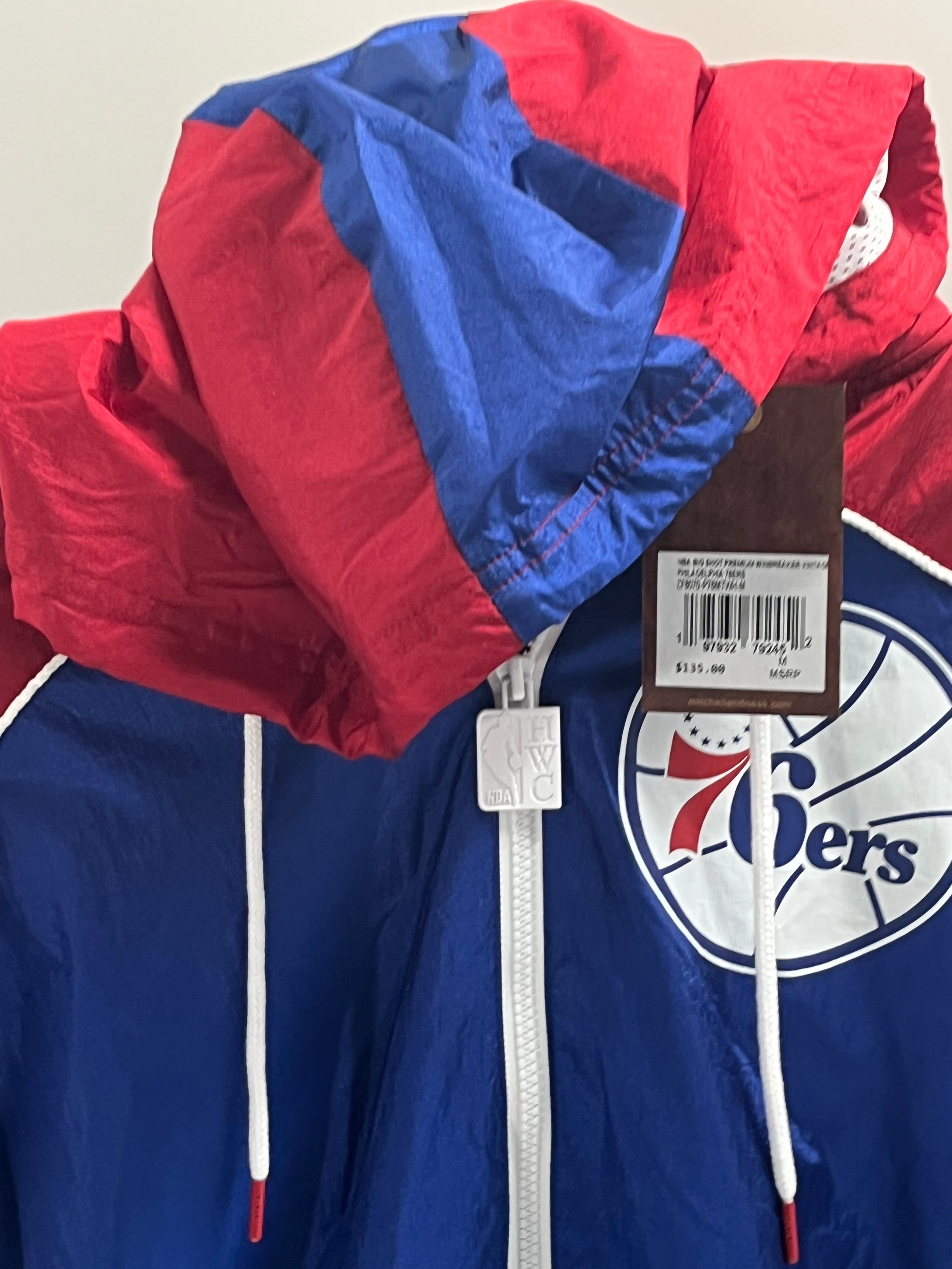 NBA Big Shot Premium Windbreaker Vintage Logo 76ers