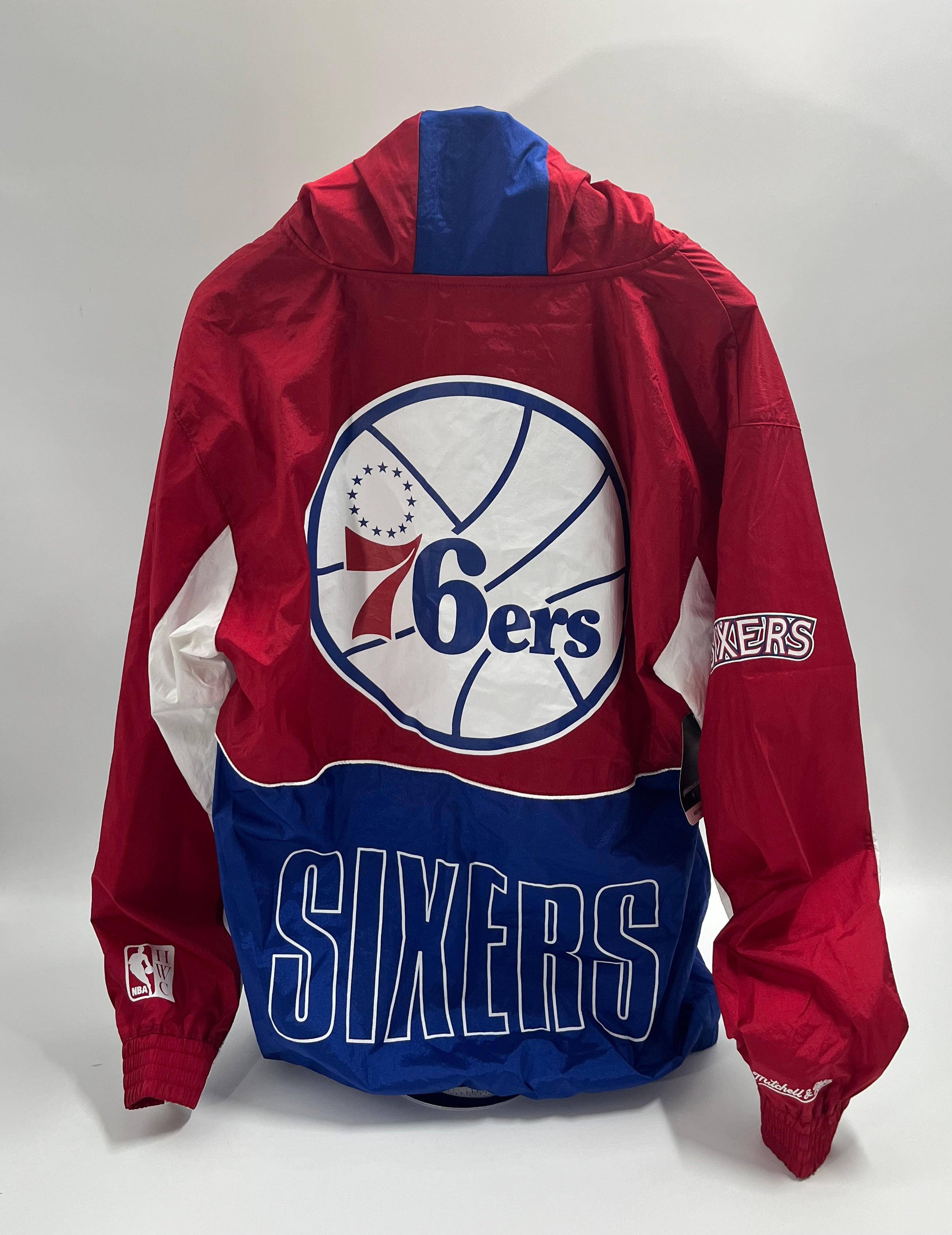 NBA Big Shot Premium Windbreaker Vintage Logo 76ers