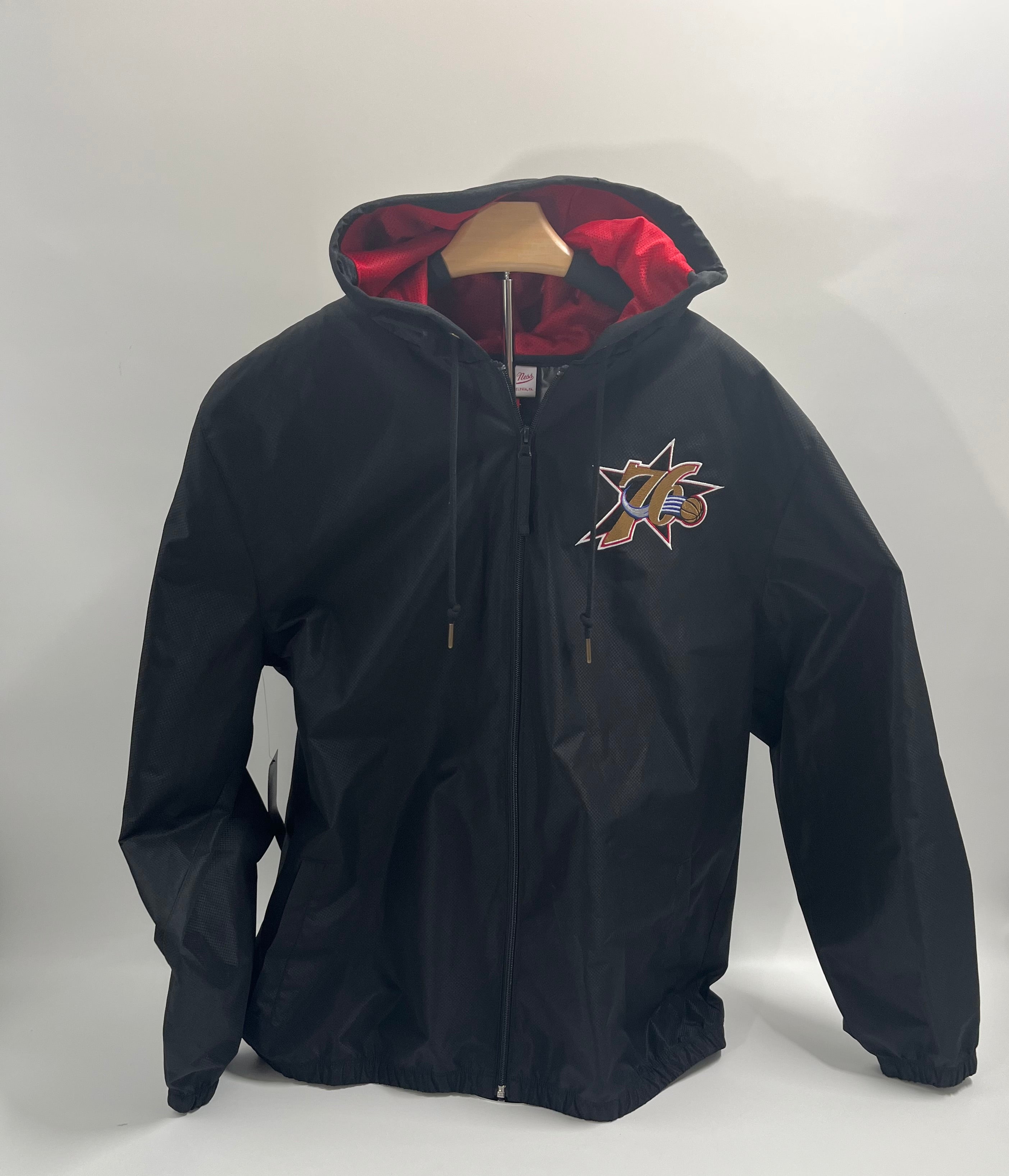 NBA unlined windbreaker Vintage Logo 76ers