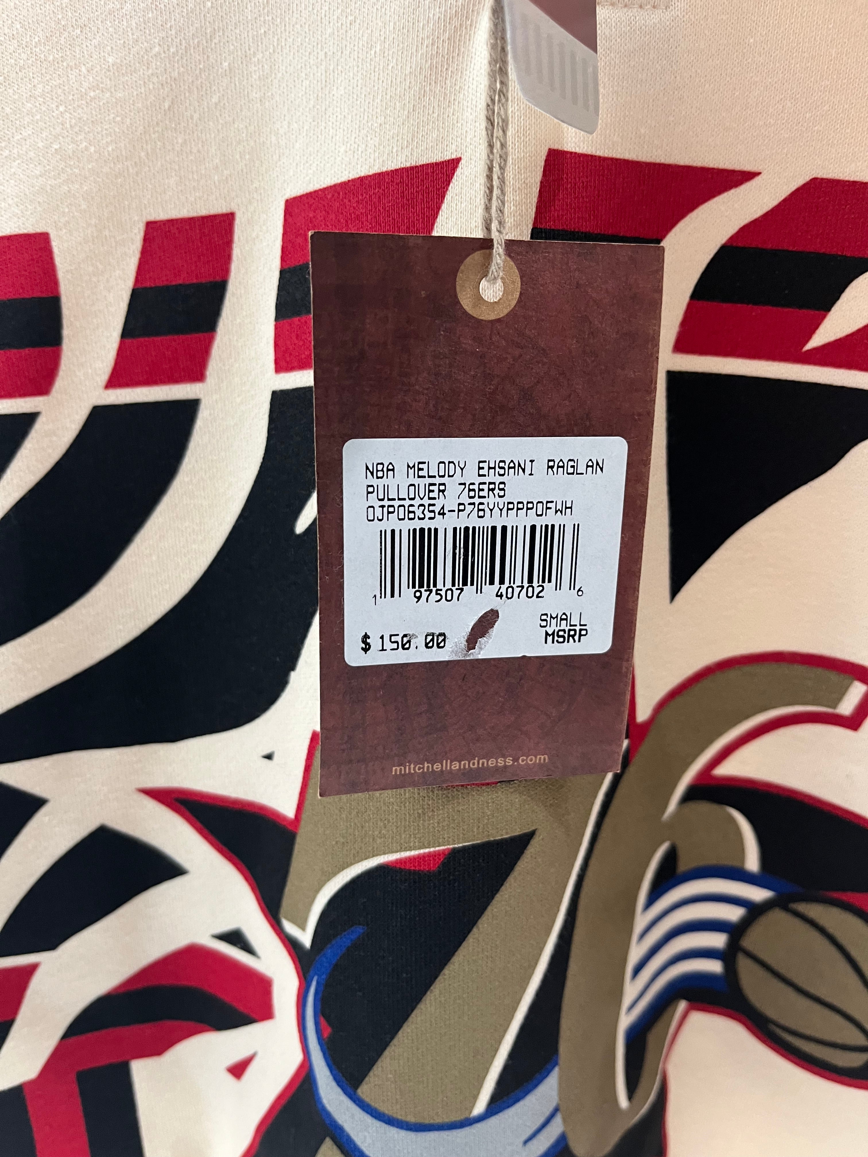 NBA Melody Ehsani RAGLAN Pullover 76ers