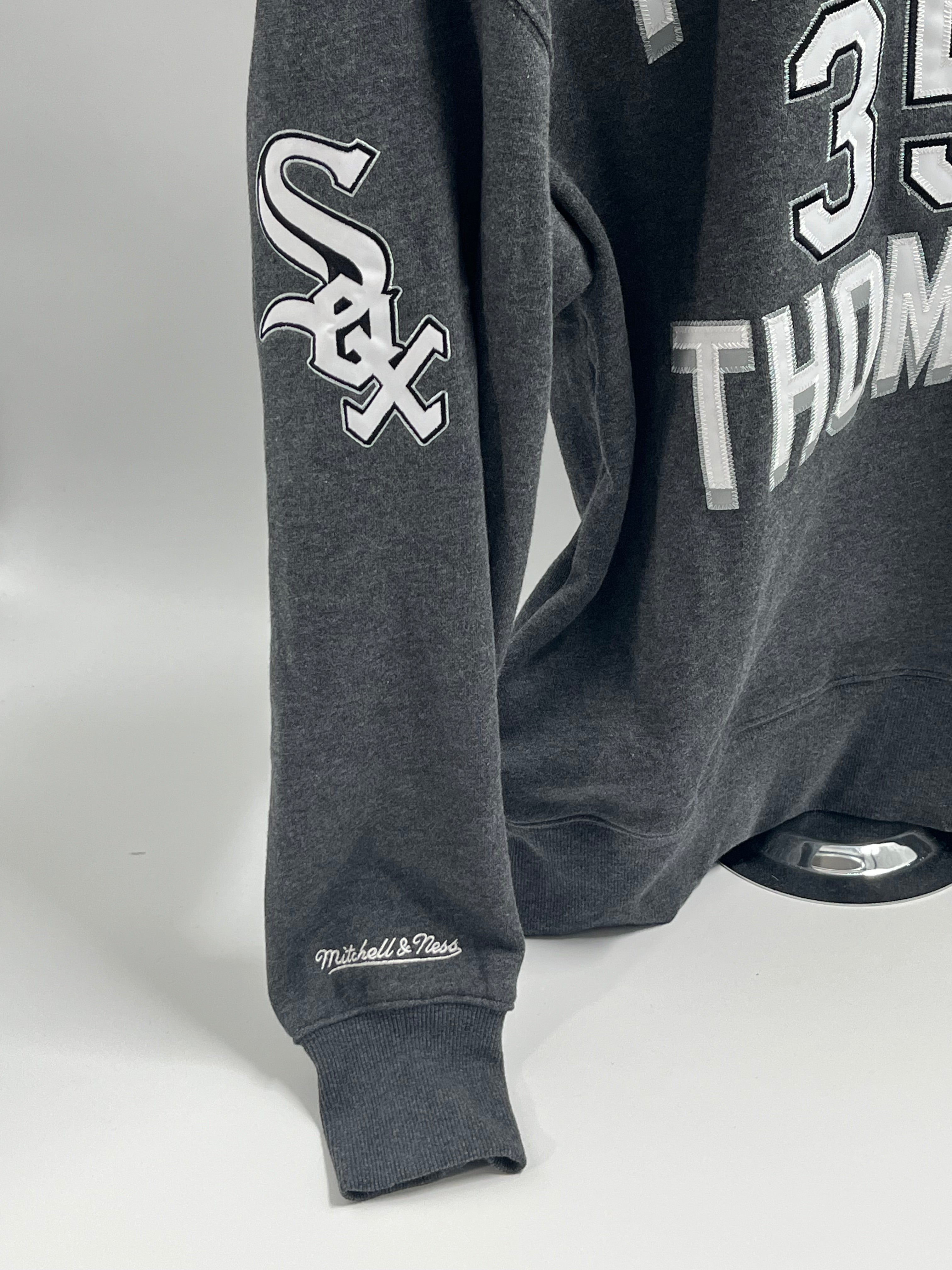 Frank Thomas, MLB Legends Collection Player Fleece Vintage Logo - CWS