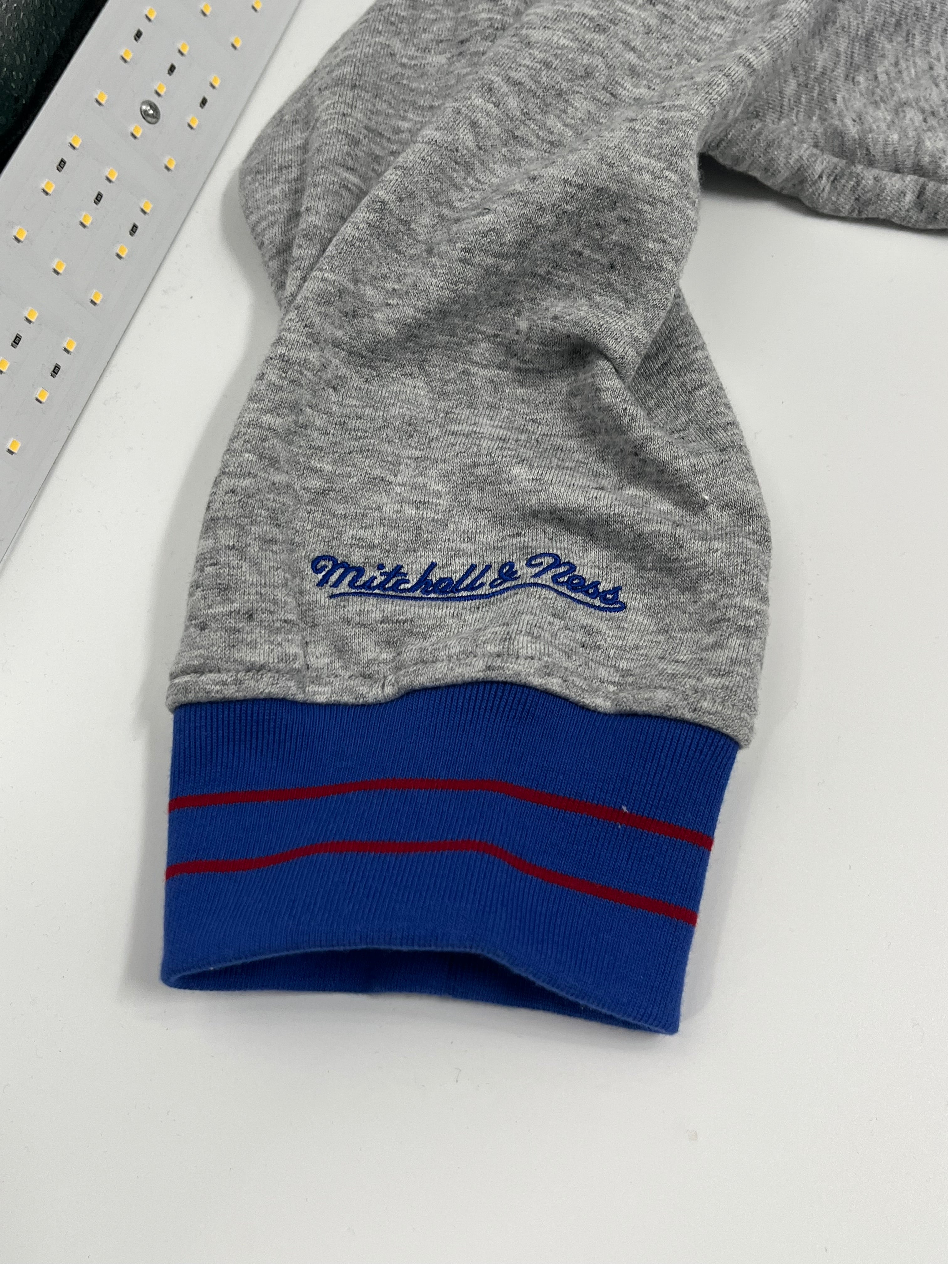 NBA Full Field Satin Fleece Crew Logo 76ers