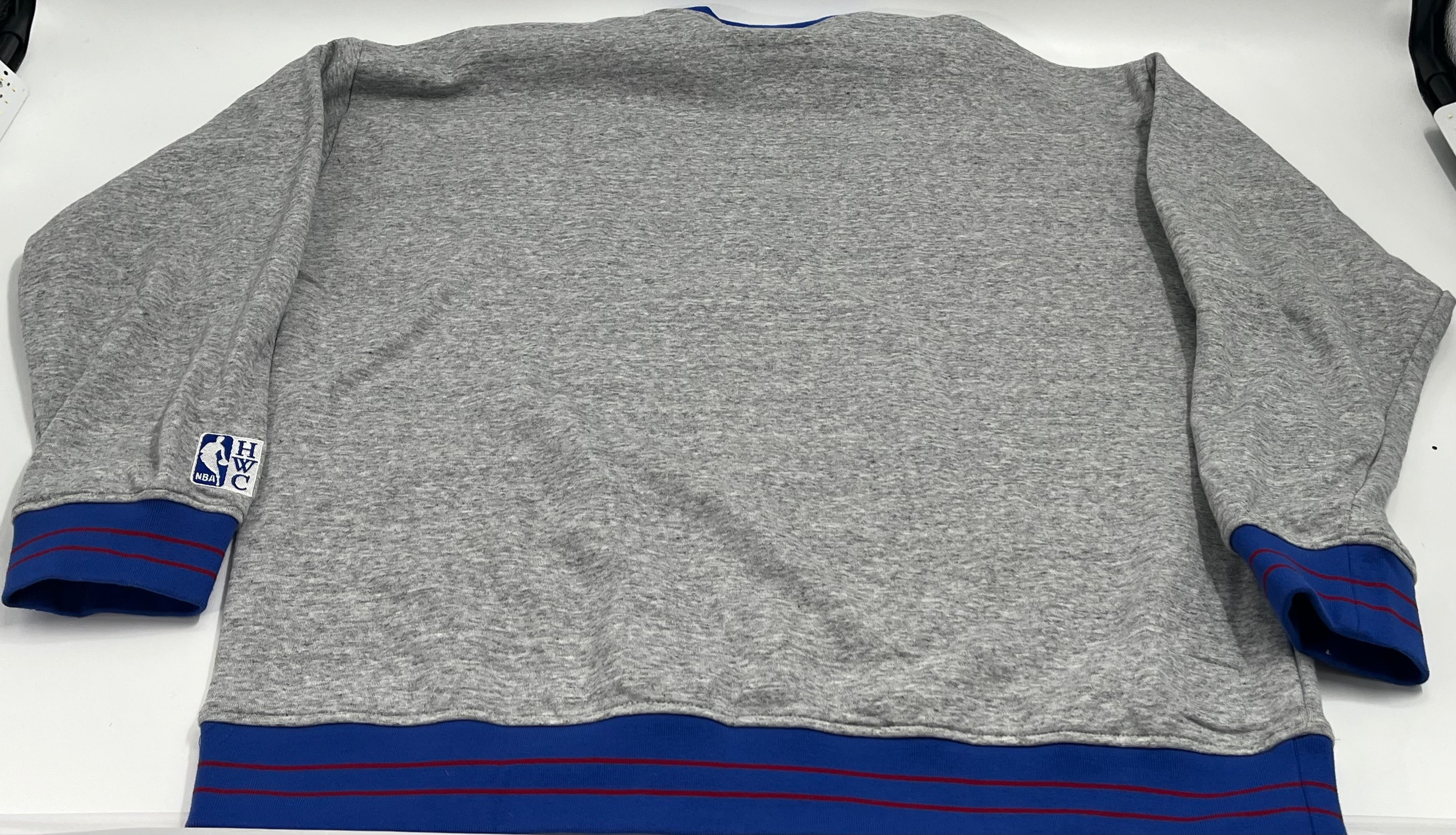NBA Full Field Satin Fleece Crew Logo 76ers