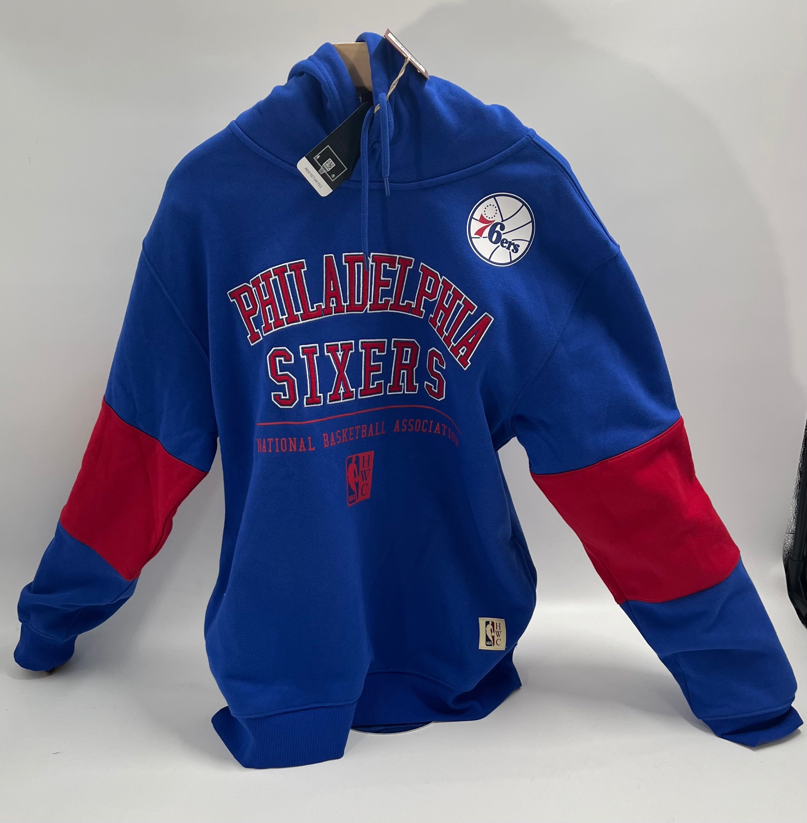 NBA Retro Fleece hoodie Vintage Logo 76ers