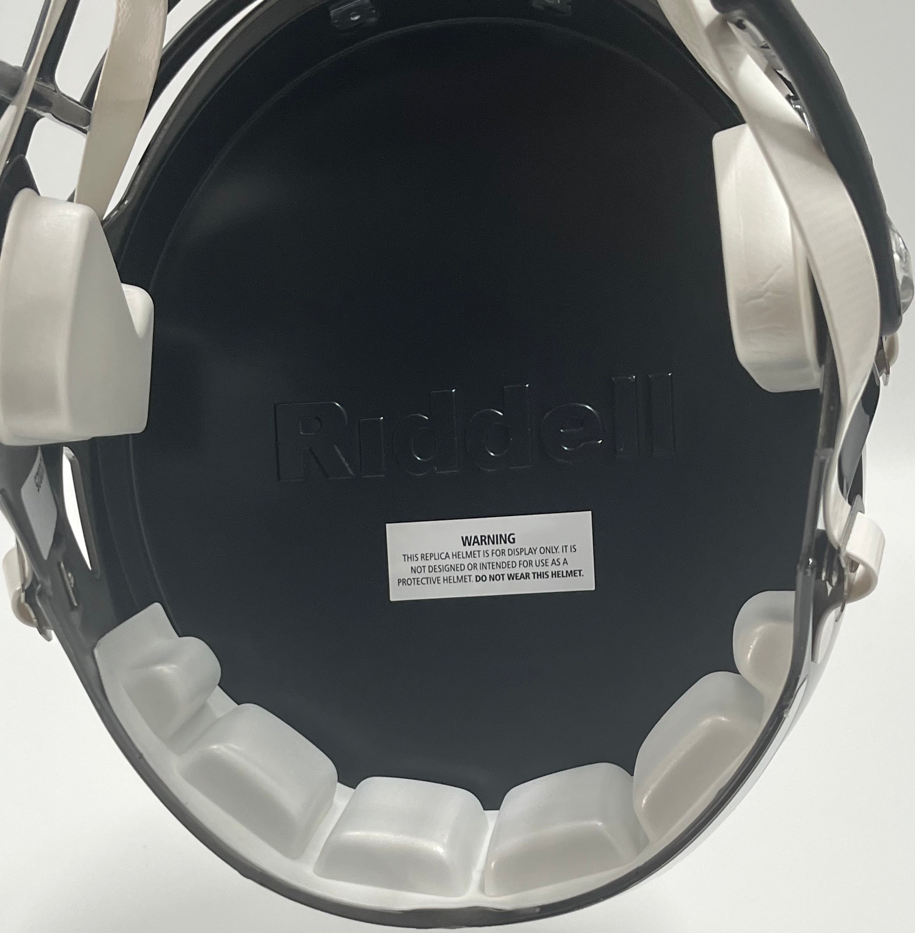 Zay Flowers Signed Ravens Full-Size Speed Helmet (Beckett)