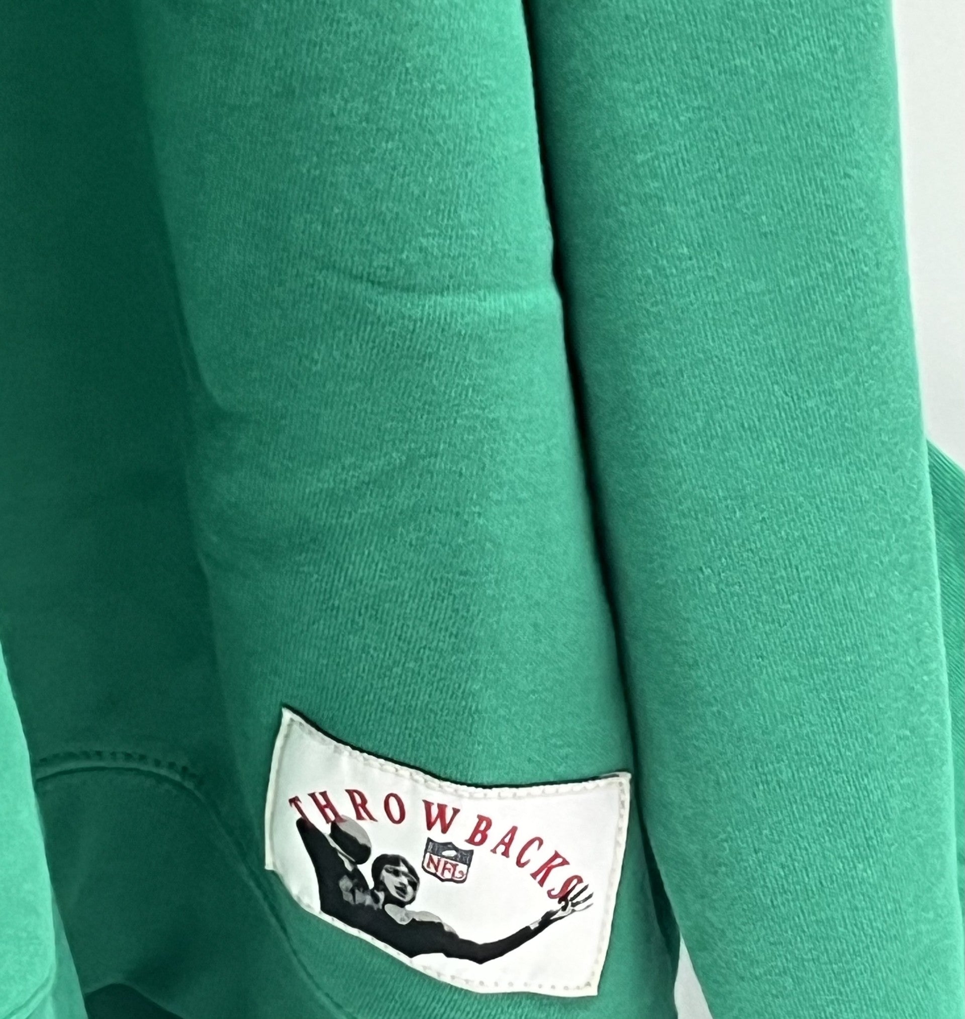 Mitchell & Ness Mens Green Philadelphia Eagles There & Back Fleece Cew