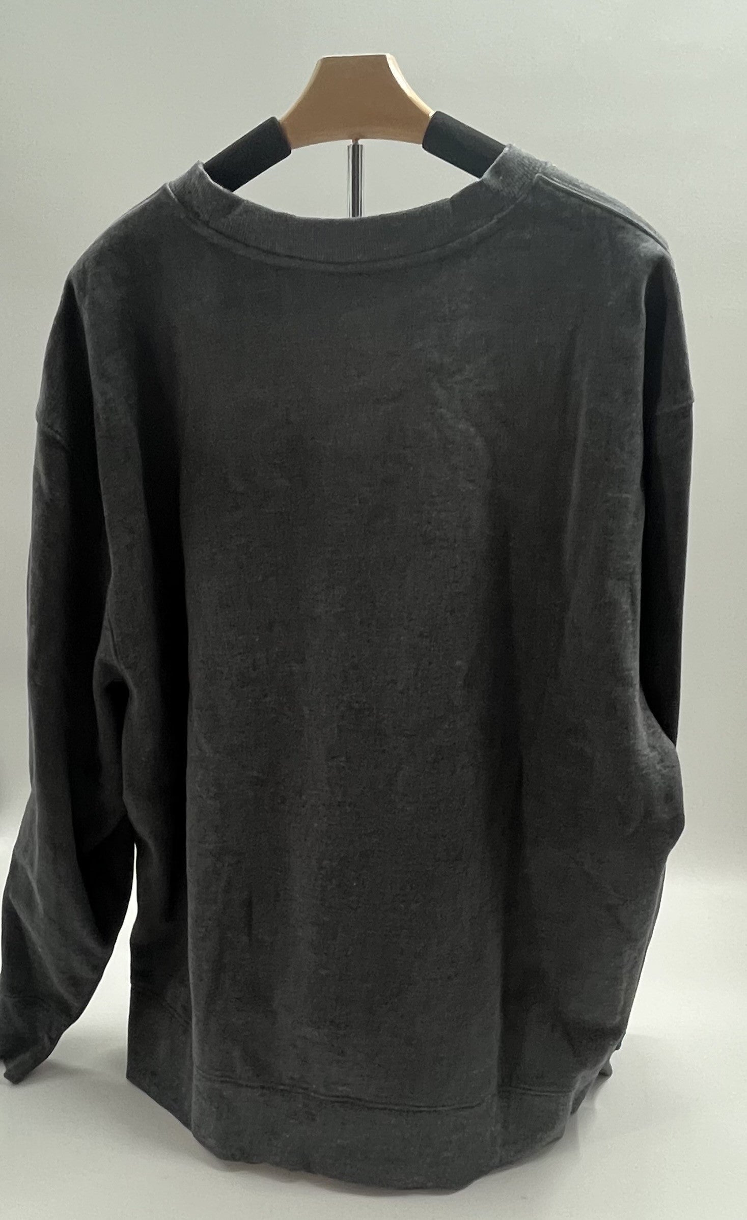 M&N Gray Eagles Vintage Logo Playoff Win 2.0 Fleece Pullover SS