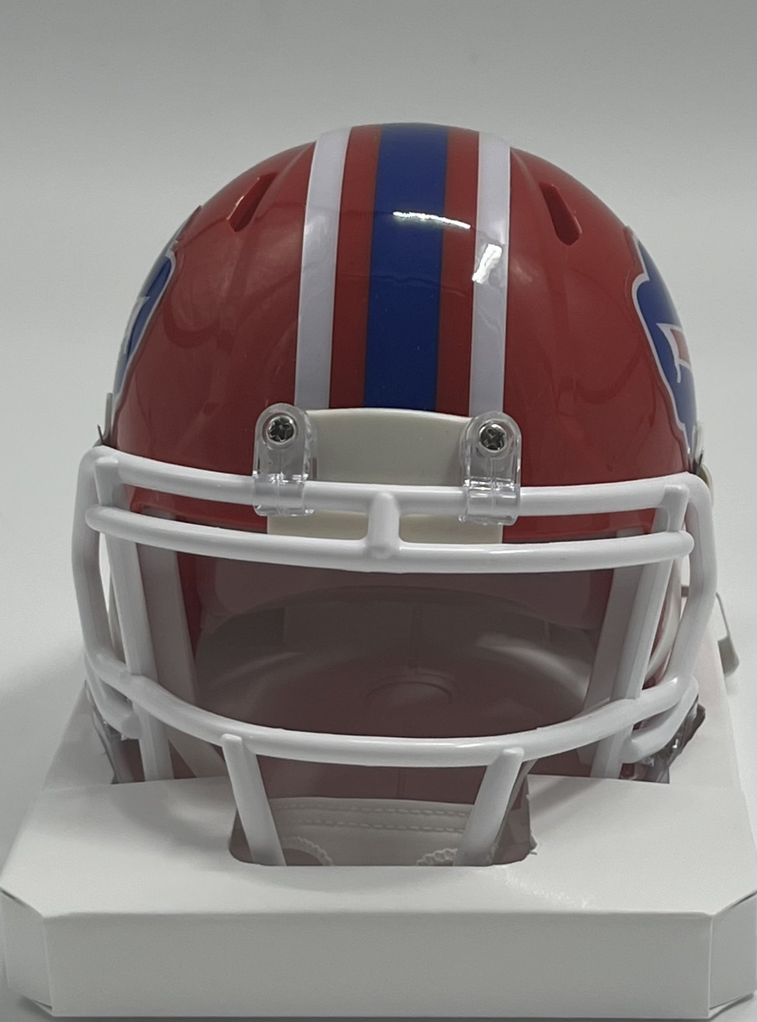 Andre Reed Signed Bills Speed Mini Helmet (TSE)
