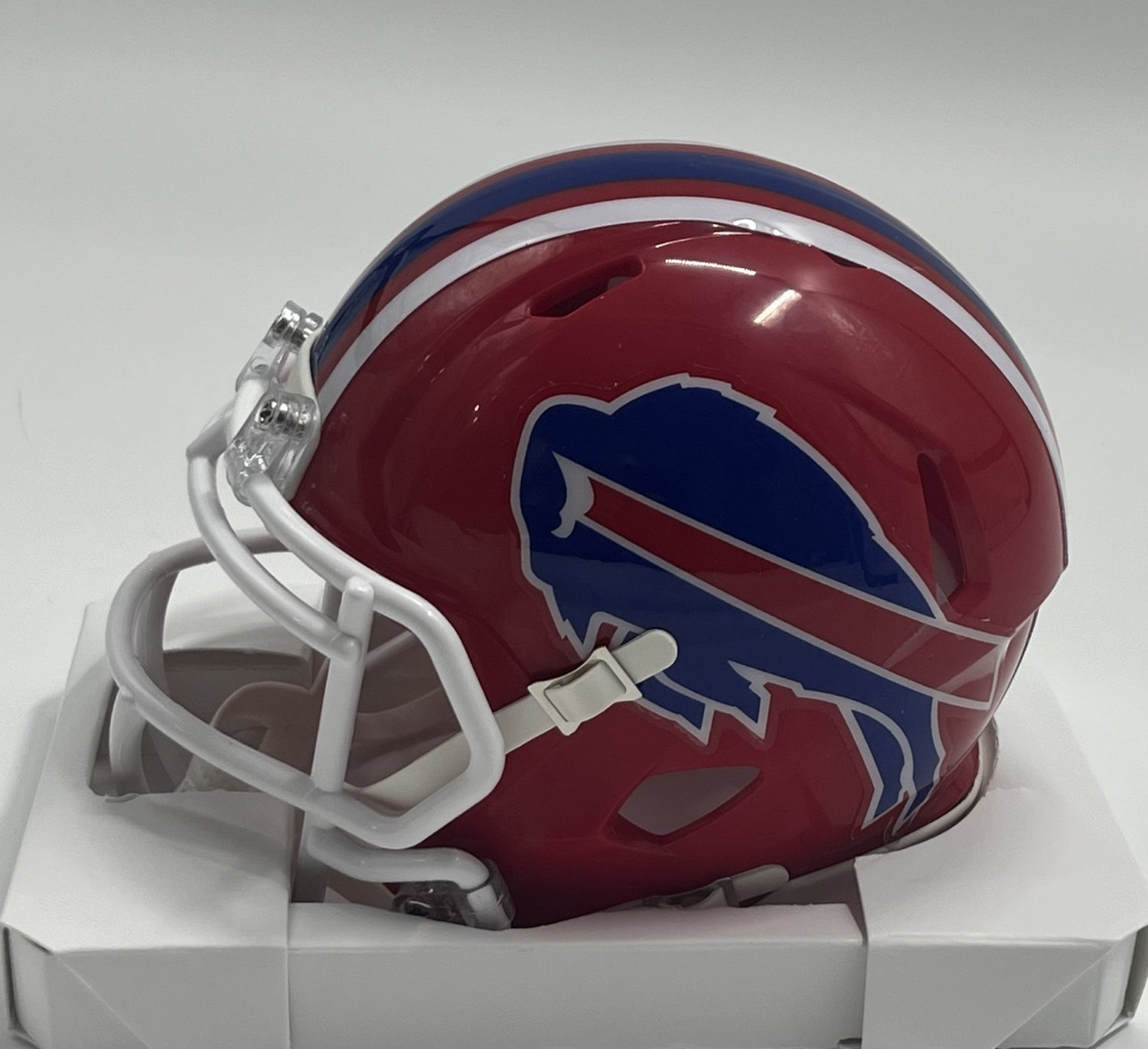 Andre Reed Signed Bills Speed Mini Helmet (TSE)