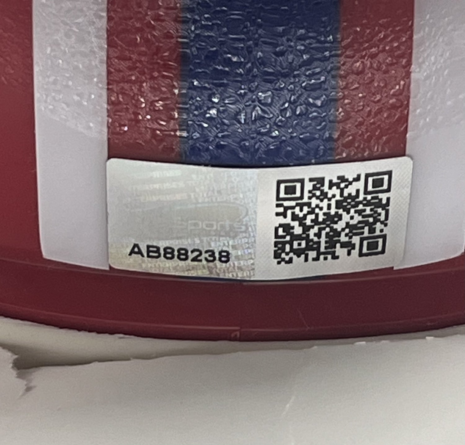 Andre Reed Signed Bills Speed Mini Helmet (TSE)