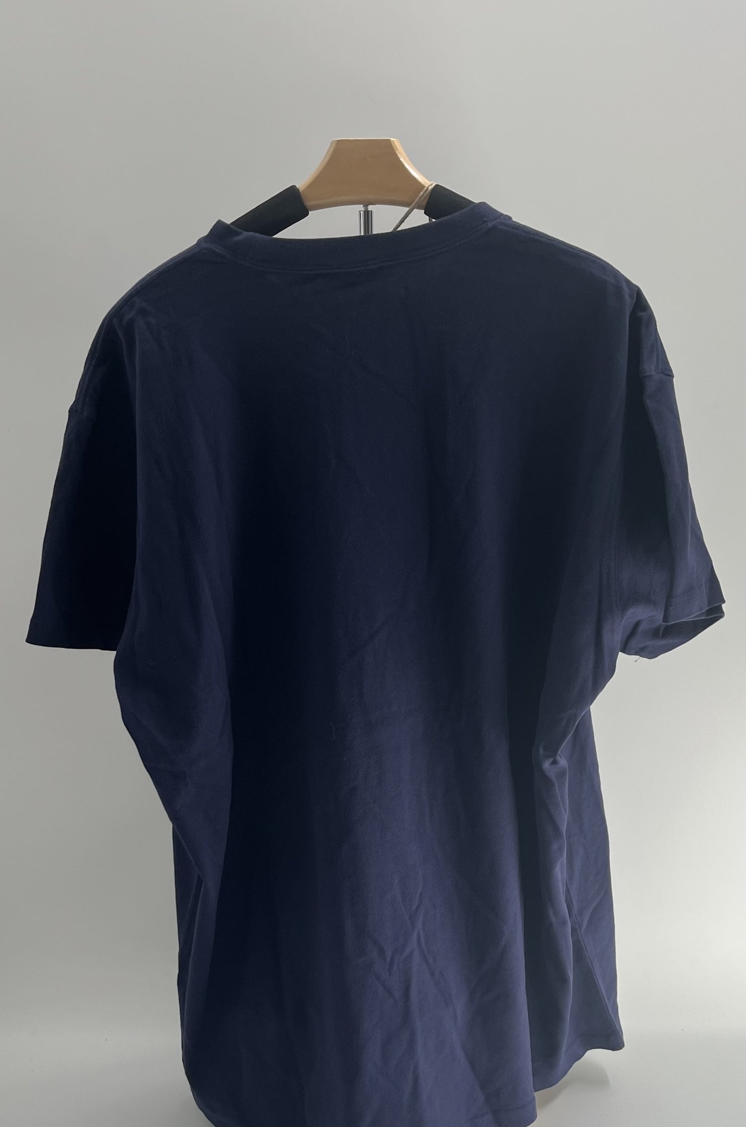 Mitchell &amp; Ness Navy Dallas Cowboys Team Name Arch T-Shirt Men’s NWT