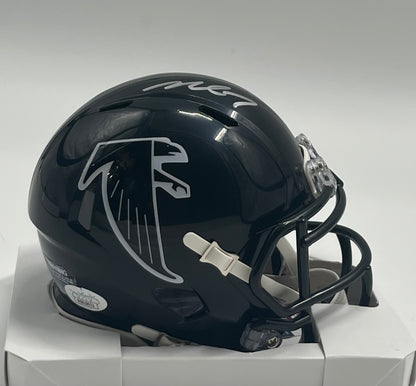 Michael Vick Falcons (JSA) Speed Mini Helmet Signed