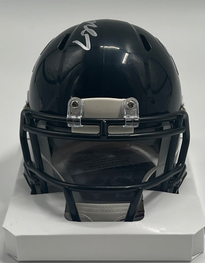 Michael Vick Falcons (JSA) Speed Mini Helmet Signed