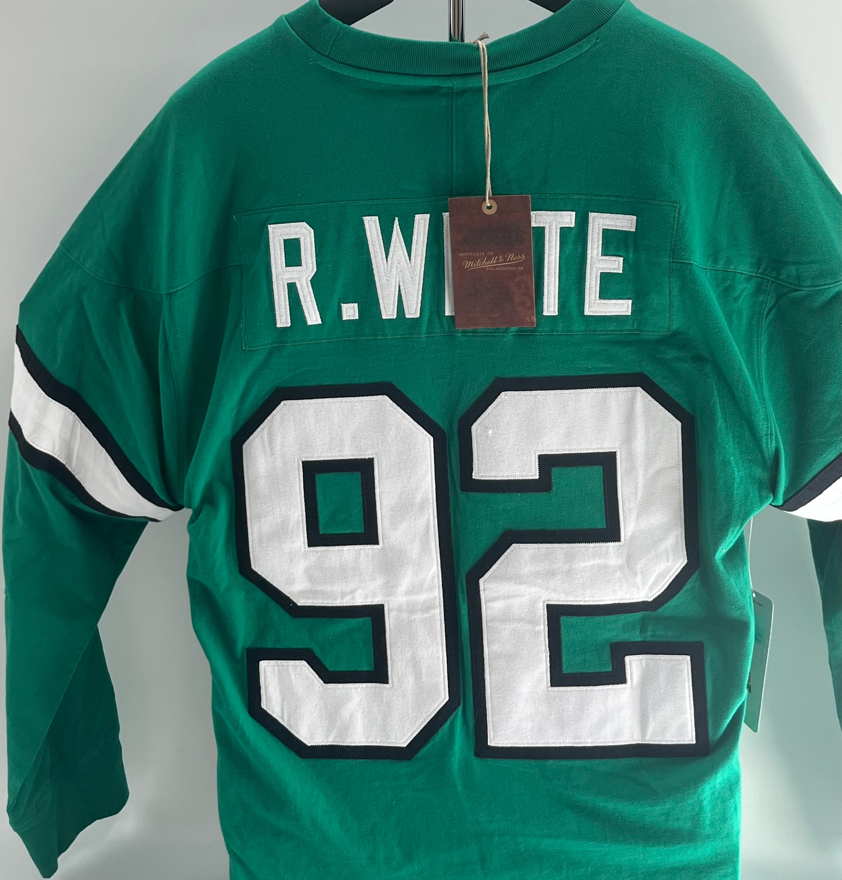 Reggie White M&amp;N Long Sleeve Tee w JB HP