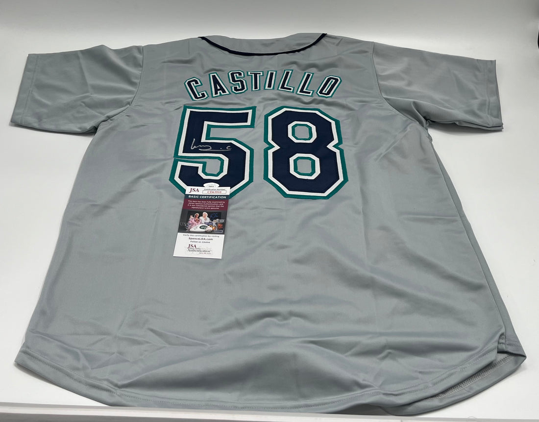 Luis Castillo Signed Jersey (JSA)