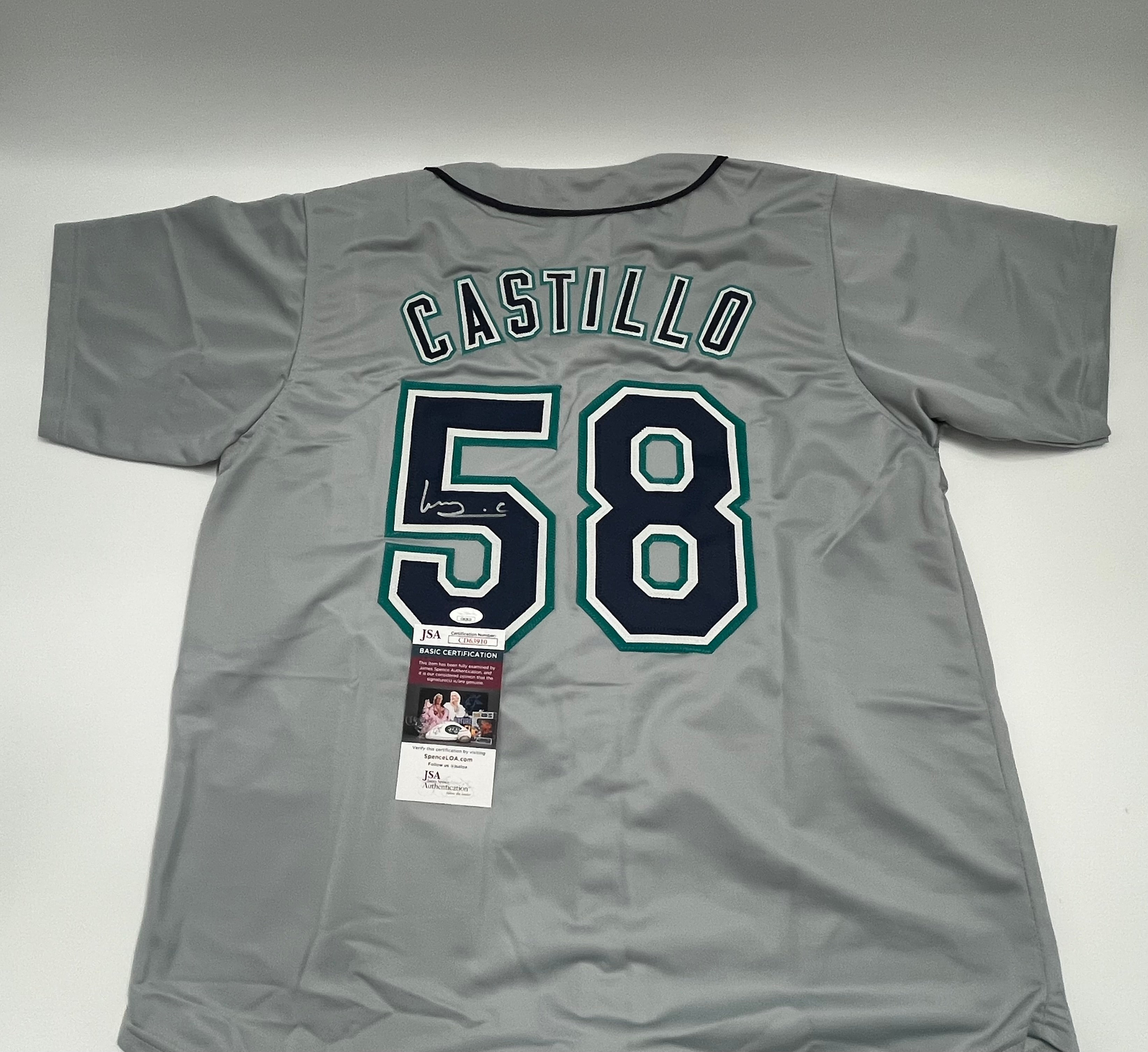 Luis Castillo Signed Jersey (JSA)