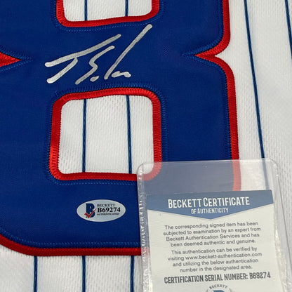 Jorge Soler signed Cubs Nike Jersey (Beckett)