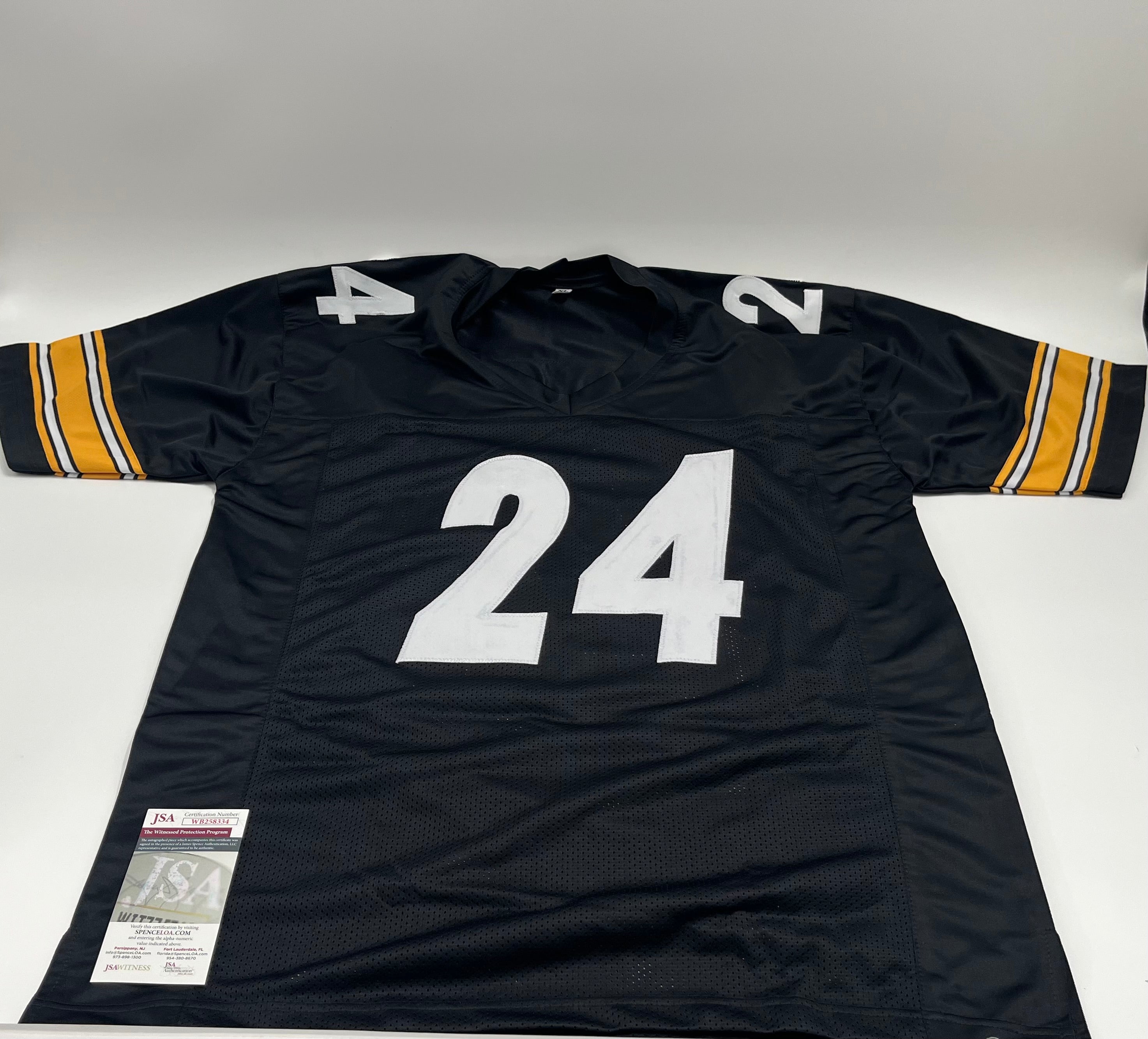 Joey Porter Jr. Signed Custom Jersey (JSA)