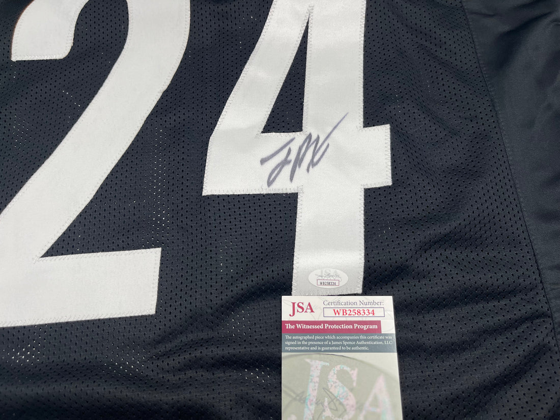 Joey Porter Jr. Signed Custom Jersey (JSA)