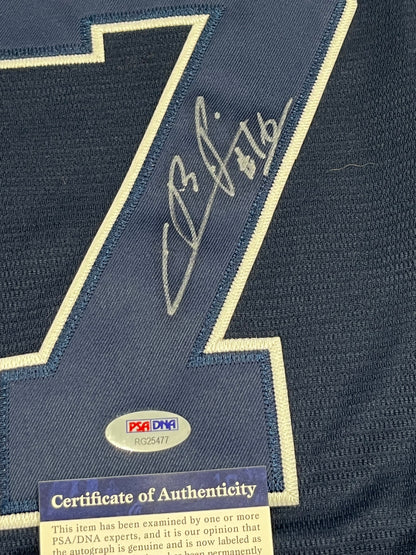 Cristian Pache Signed Braves Majestic Authentic Jersey (PSA)