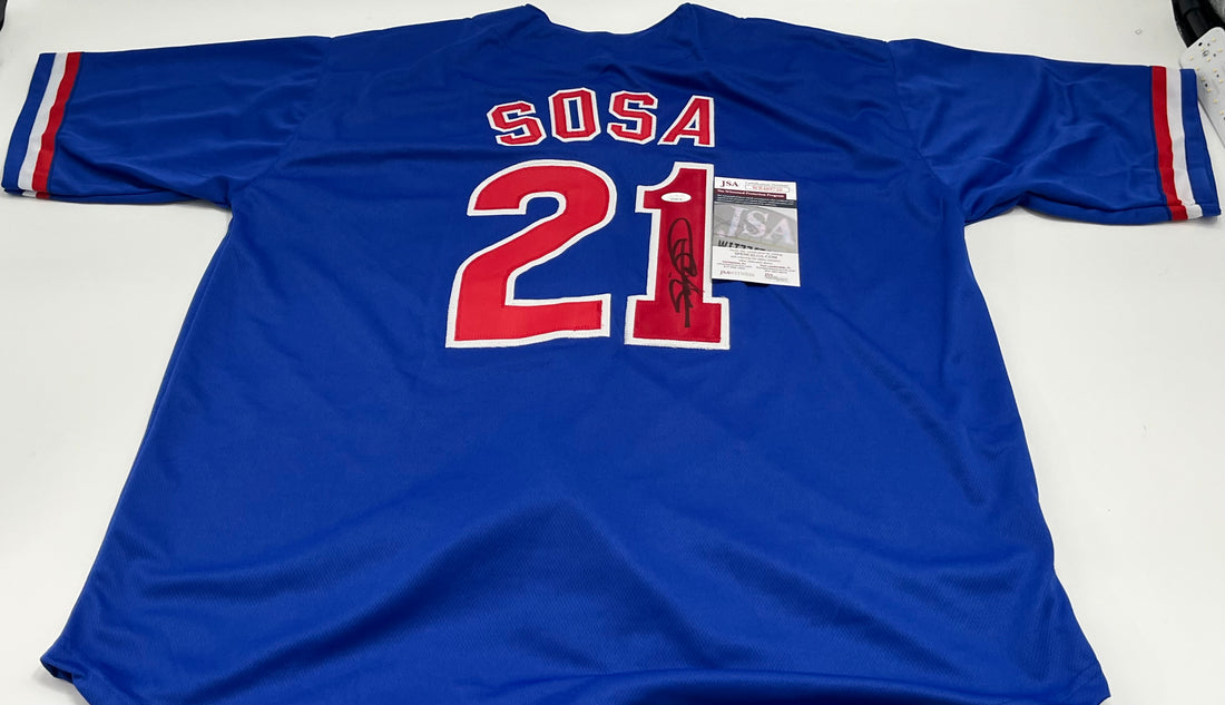 Sammy Sosa Signed Jersey (JSA)