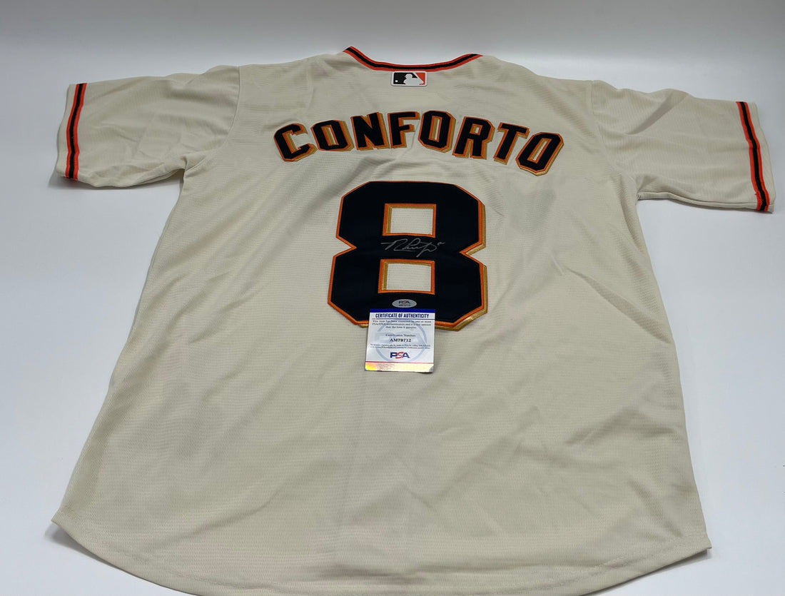 Michael Conforto Signed Giants Nike Authentic Jersey (PSA)
