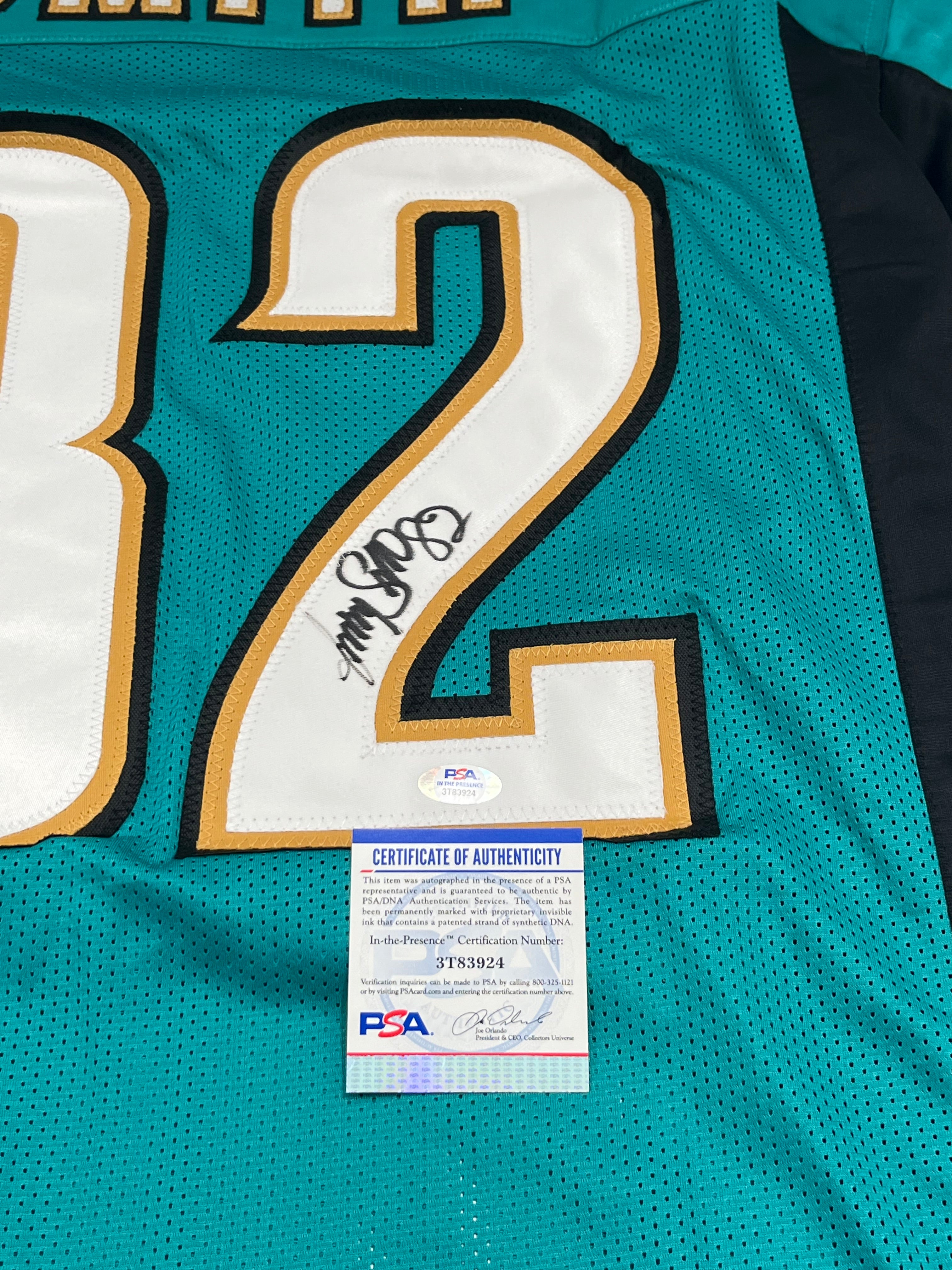 Jimmy Smith Signed Jersey (PSA)