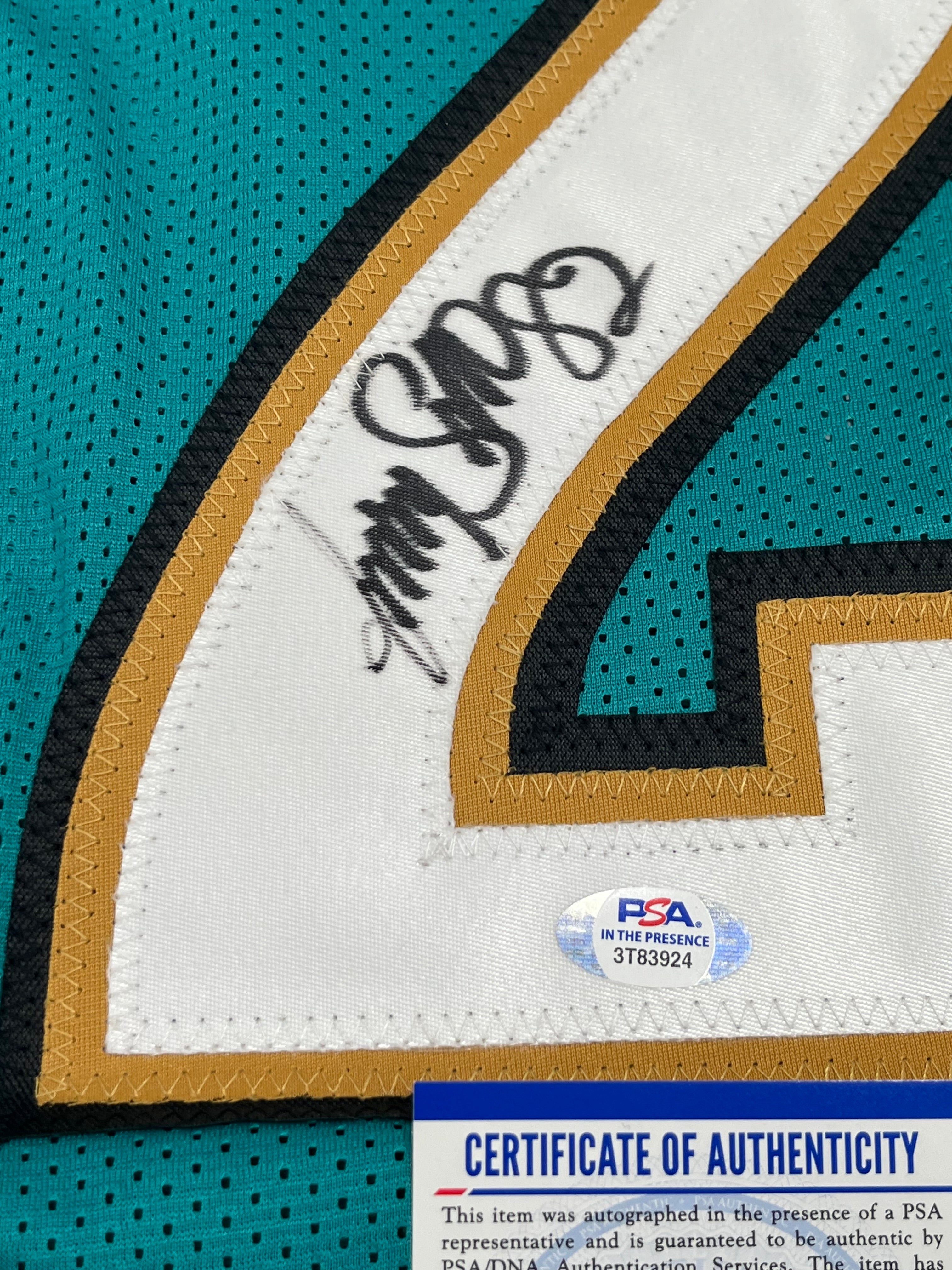 Jimmy Smith Signed Jersey (PSA)