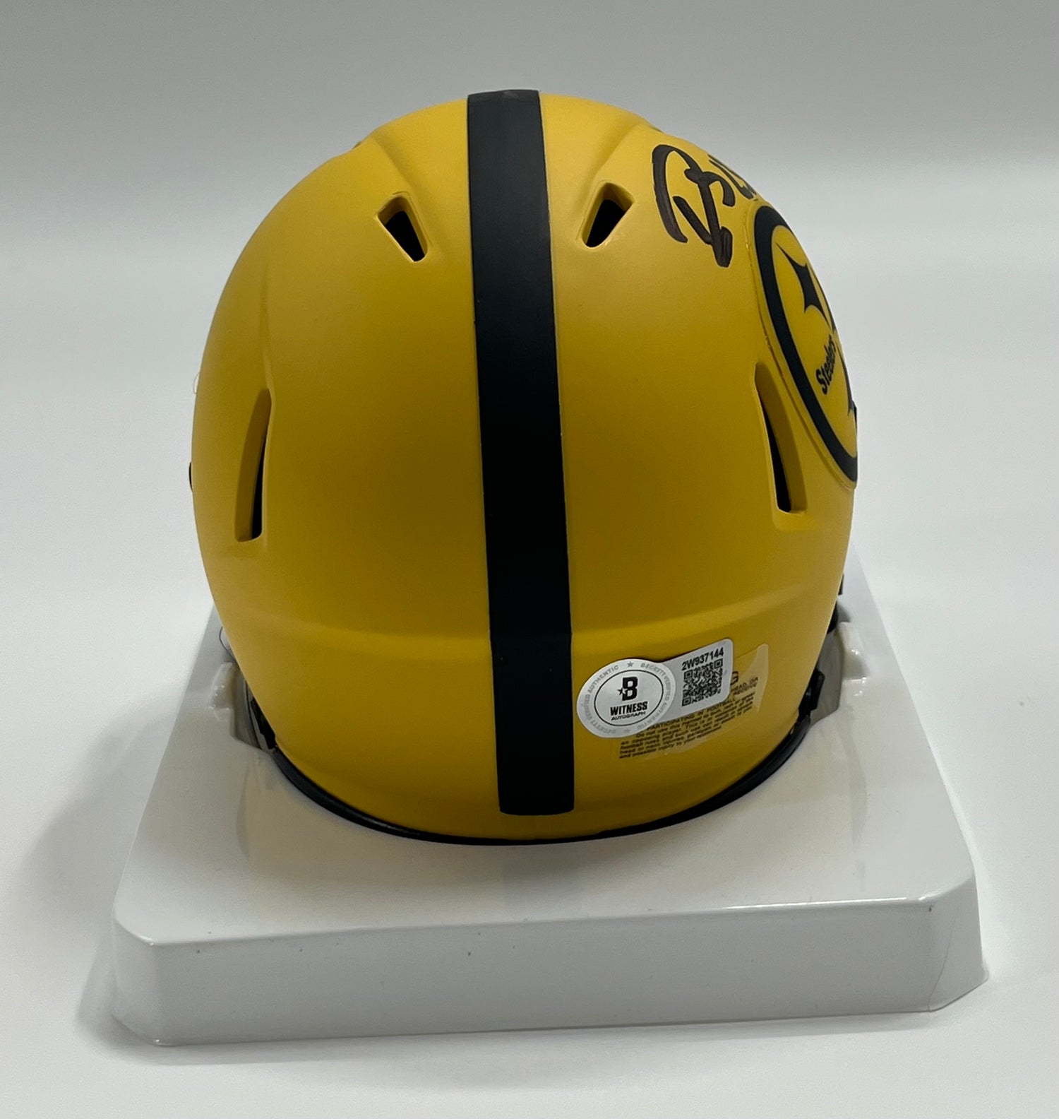 Darius Slay Signed Steelers Rave Alternate Speed Mini Helmet (Beckett)