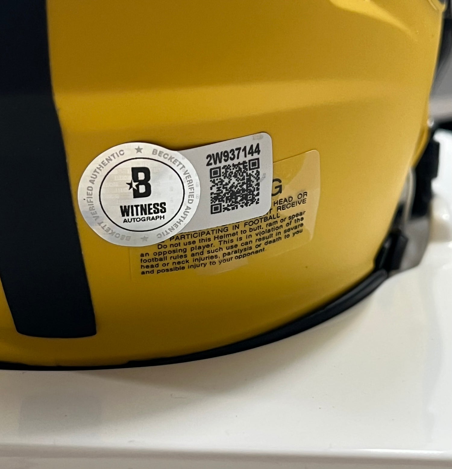 Darius Slay Signed Steelers Rave Alternate Speed Mini Helmet (Beckett)