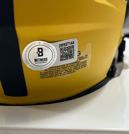 Darius Slay Signed Steelers Rave Alternate Speed Mini Helmet (Beckett)