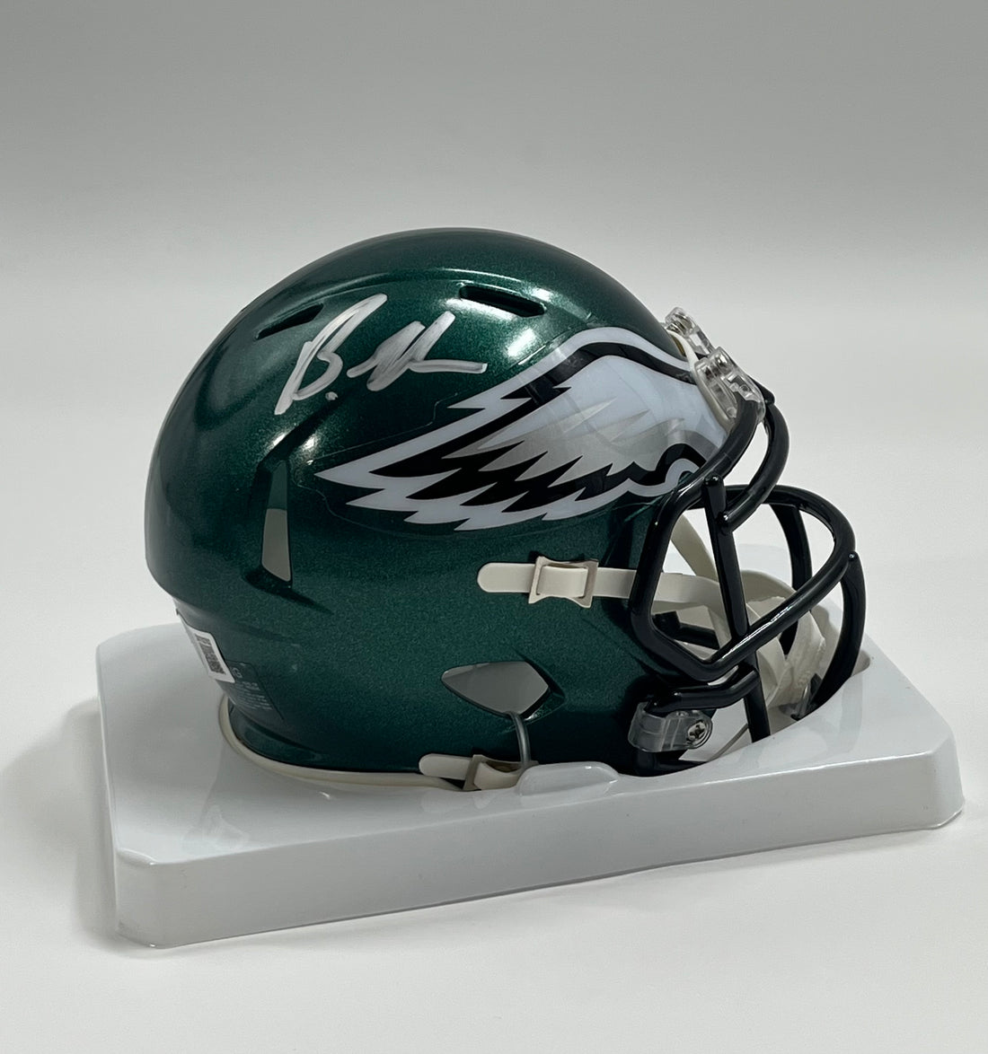 Brandon Graham Signed Eagles Speed Mini Helmet (Beckett)