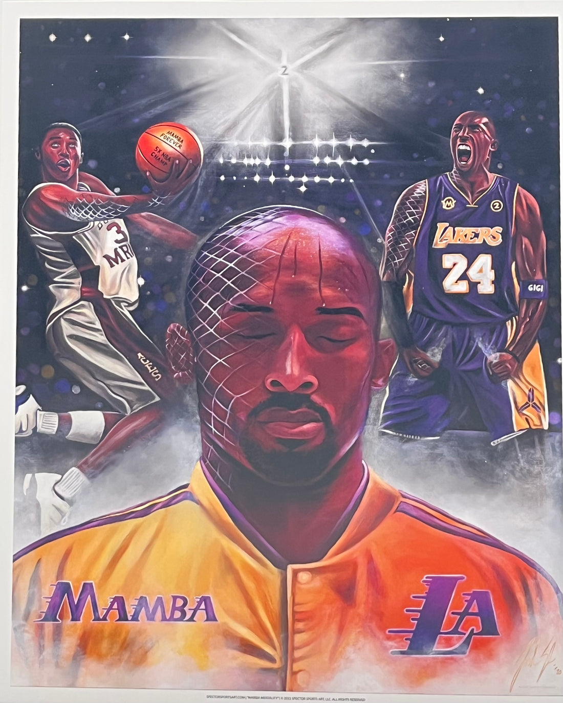 Spector Sports ART - KOBE BRYANT -         &quot; MAMBA MENTALITY&quot;