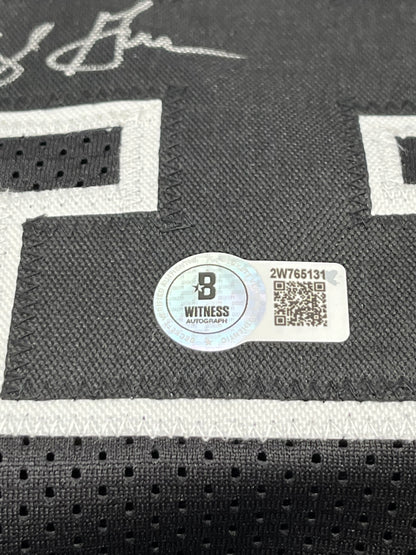 George Gervin Signed Custom Jersey (Beckett)